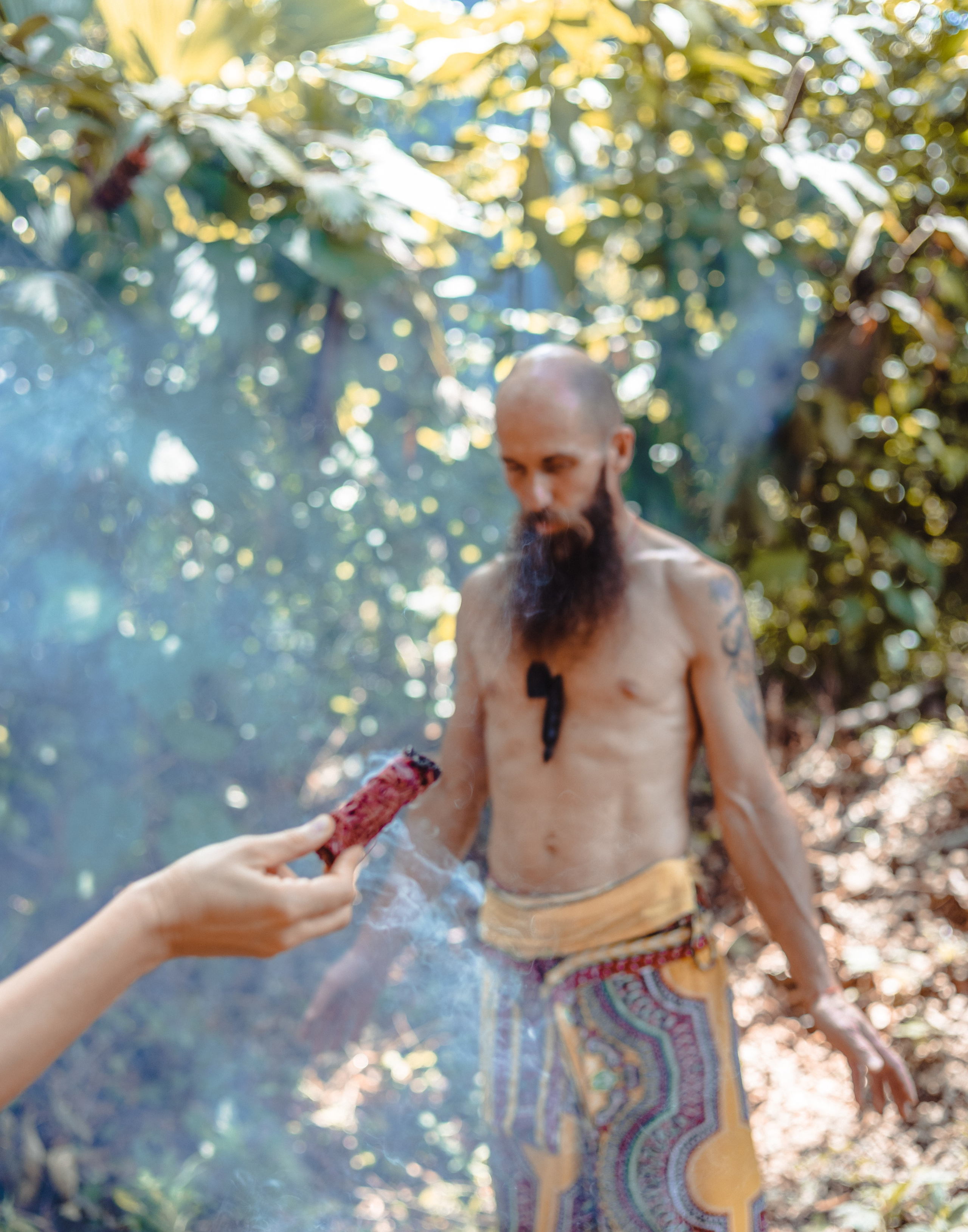 Incense to purify body of energies