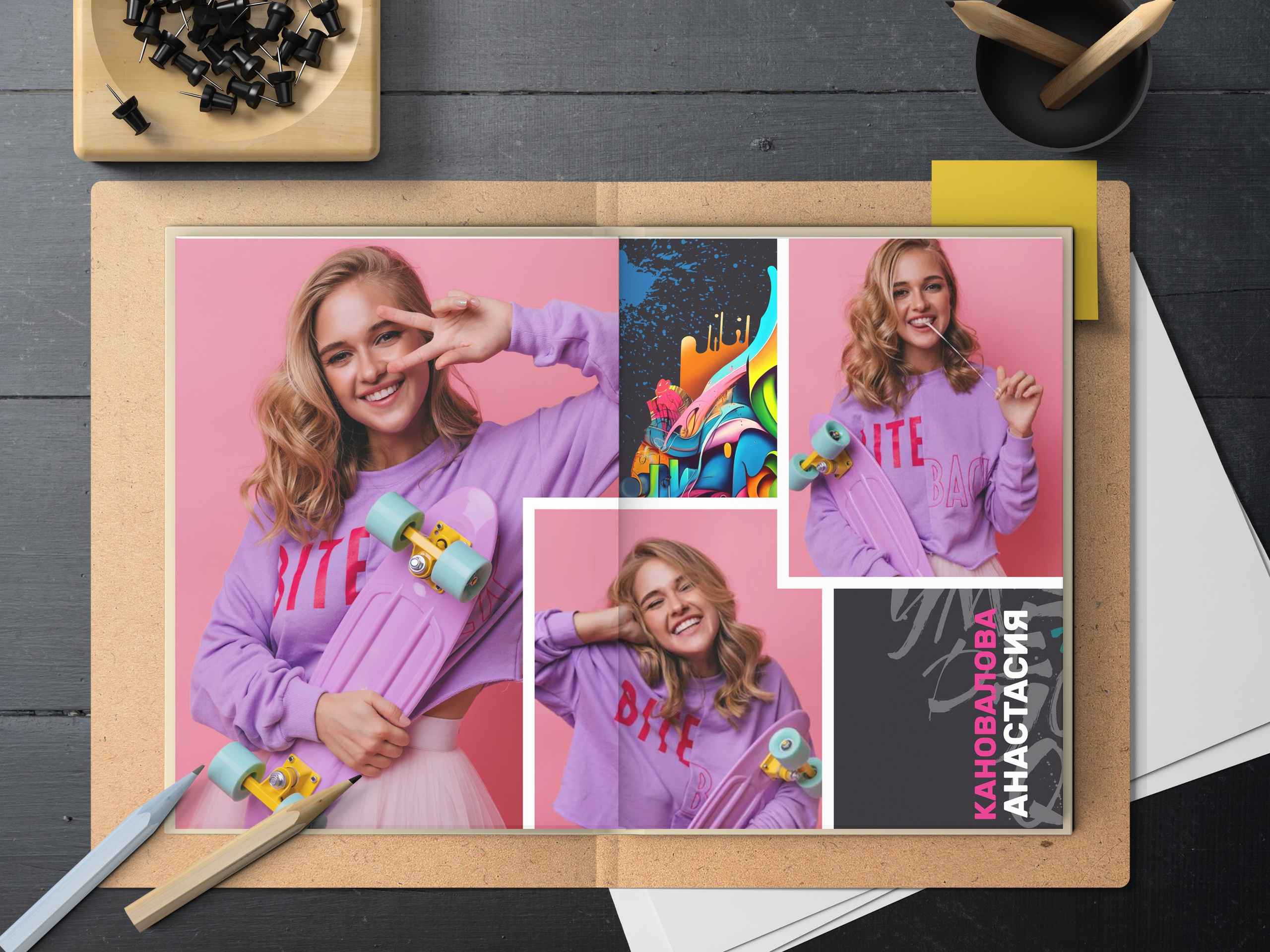 Дизайн — Граффити. Medlori fotobook Выпускные альбомы в Липецке Лариса Медведева