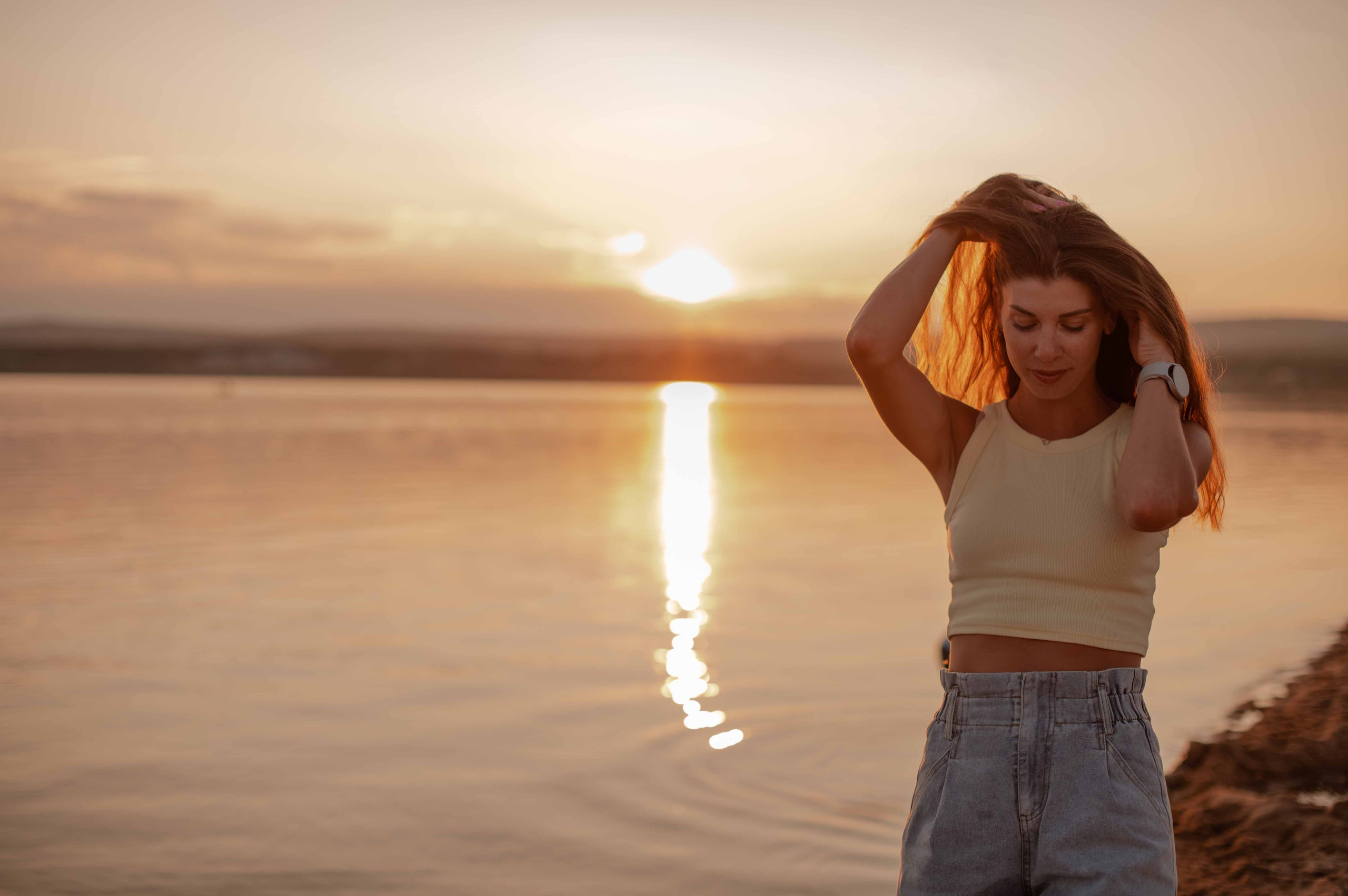 Катя и детишки на Арахлее. Фотограф Виктория Воронина