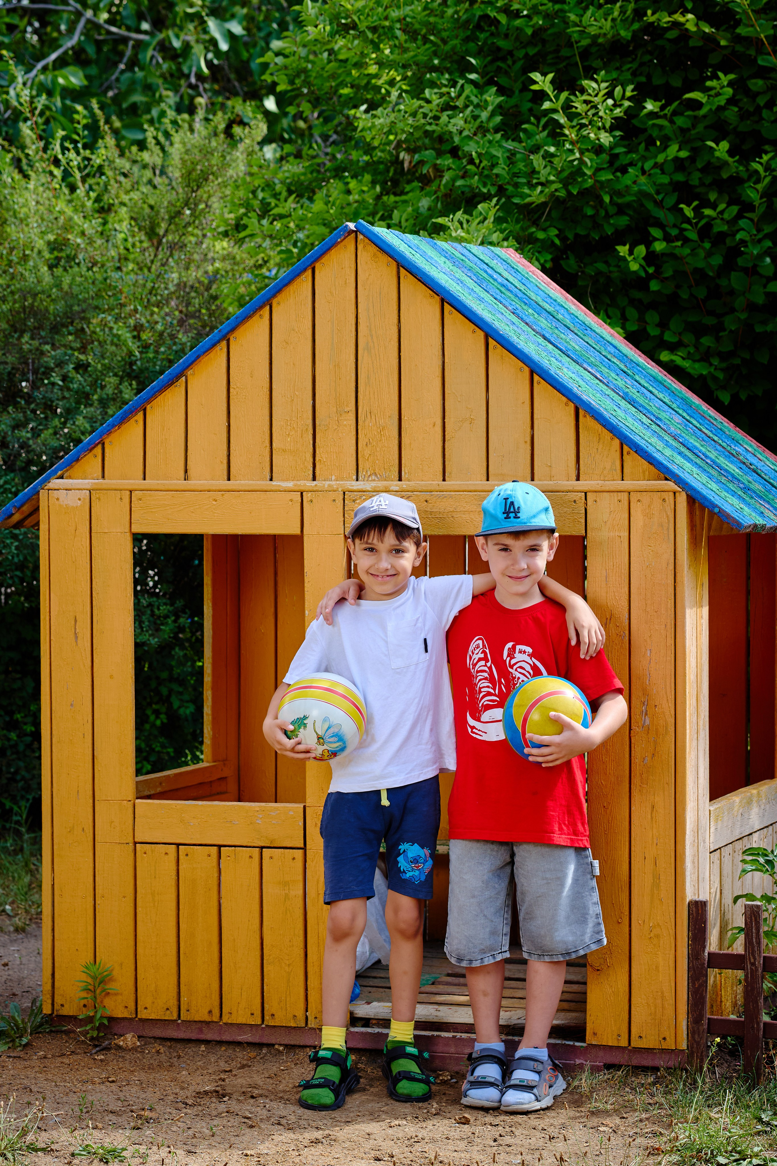 Пример летней съемки в детском саду № 92 Старшая группа Радуга. Фотограф Выпускные альбомы Таганрог Сергей Коробченко