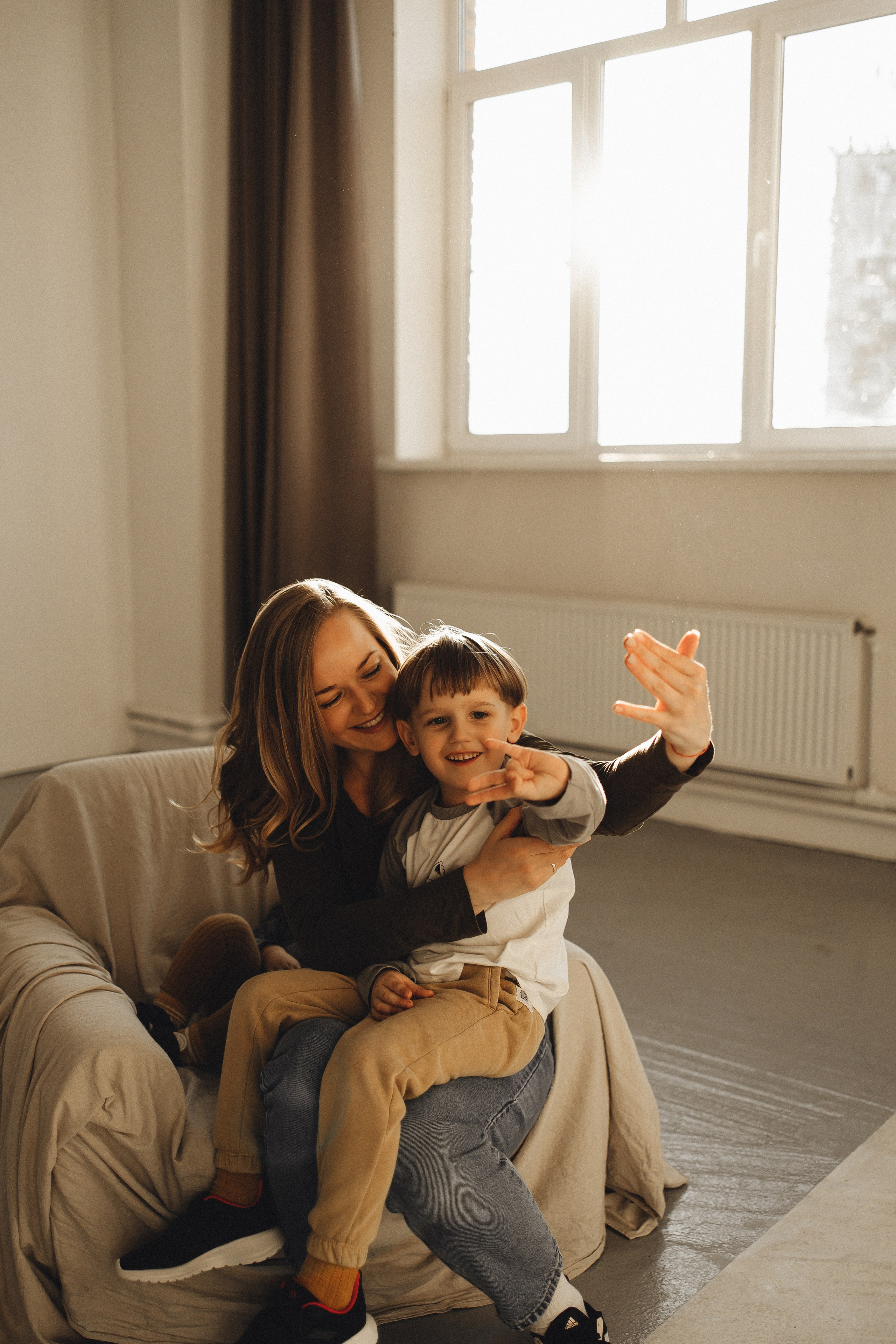 Семейная история в студии. Семейный и детский фотограф, таганрог, ростов-на-дону