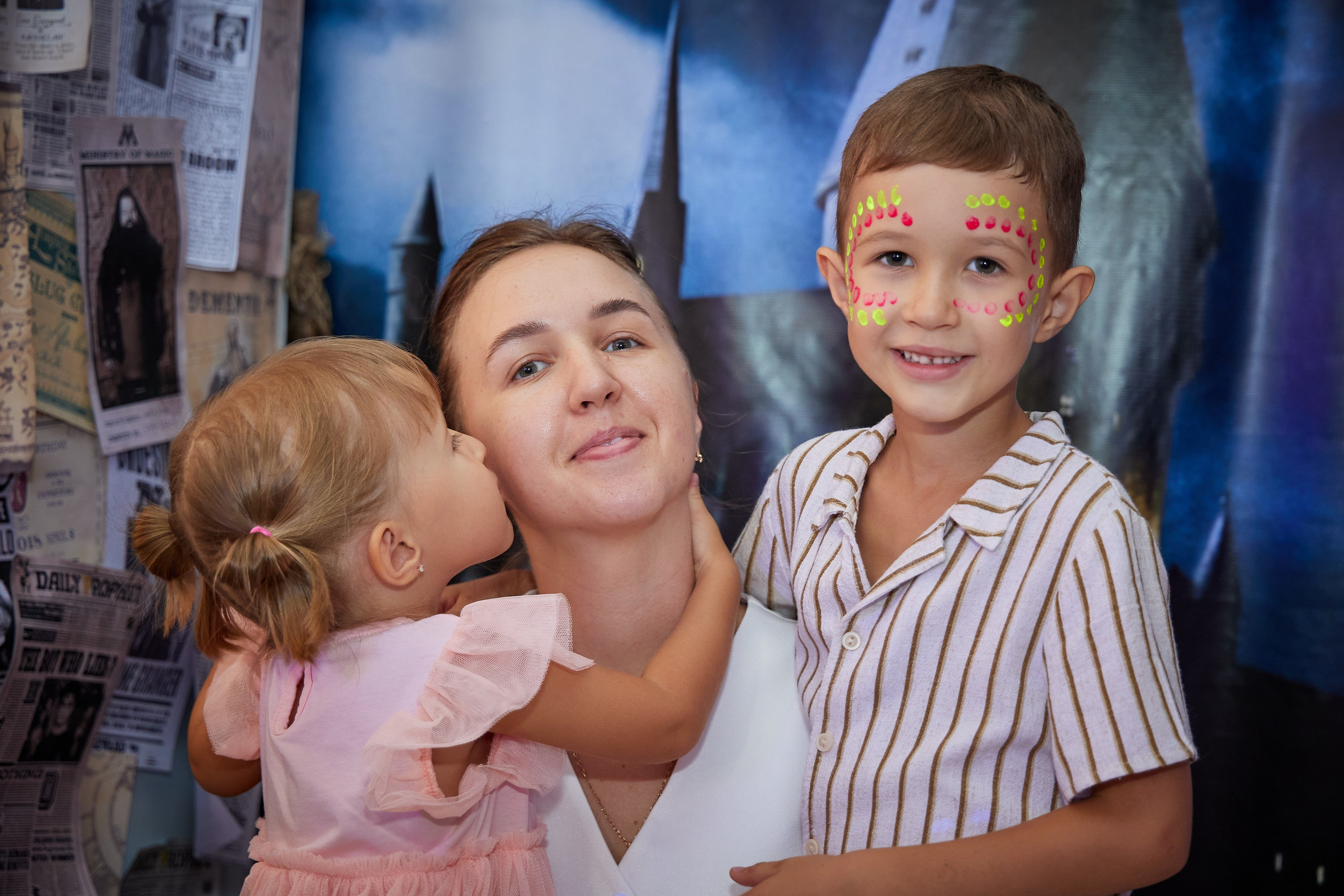 Репортажные кадры с детских праздников