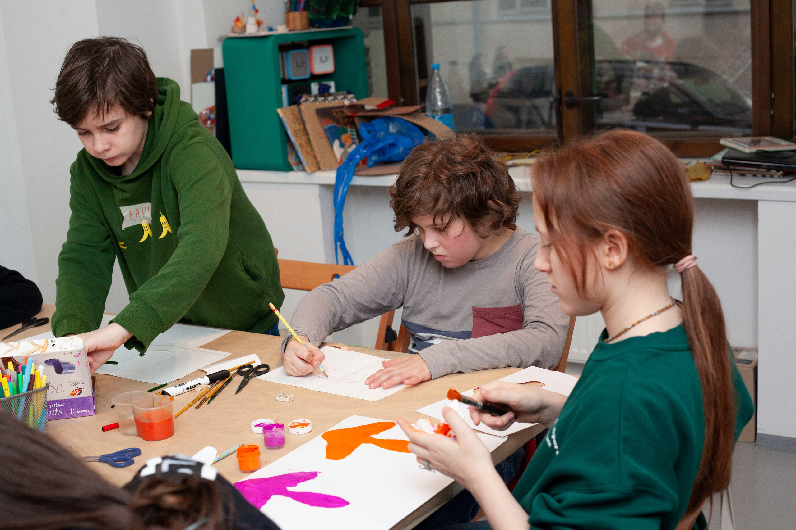 Детский мастер-класс в ММОМА. Stanislav Baryshev — People. Emotions. Atmosphere