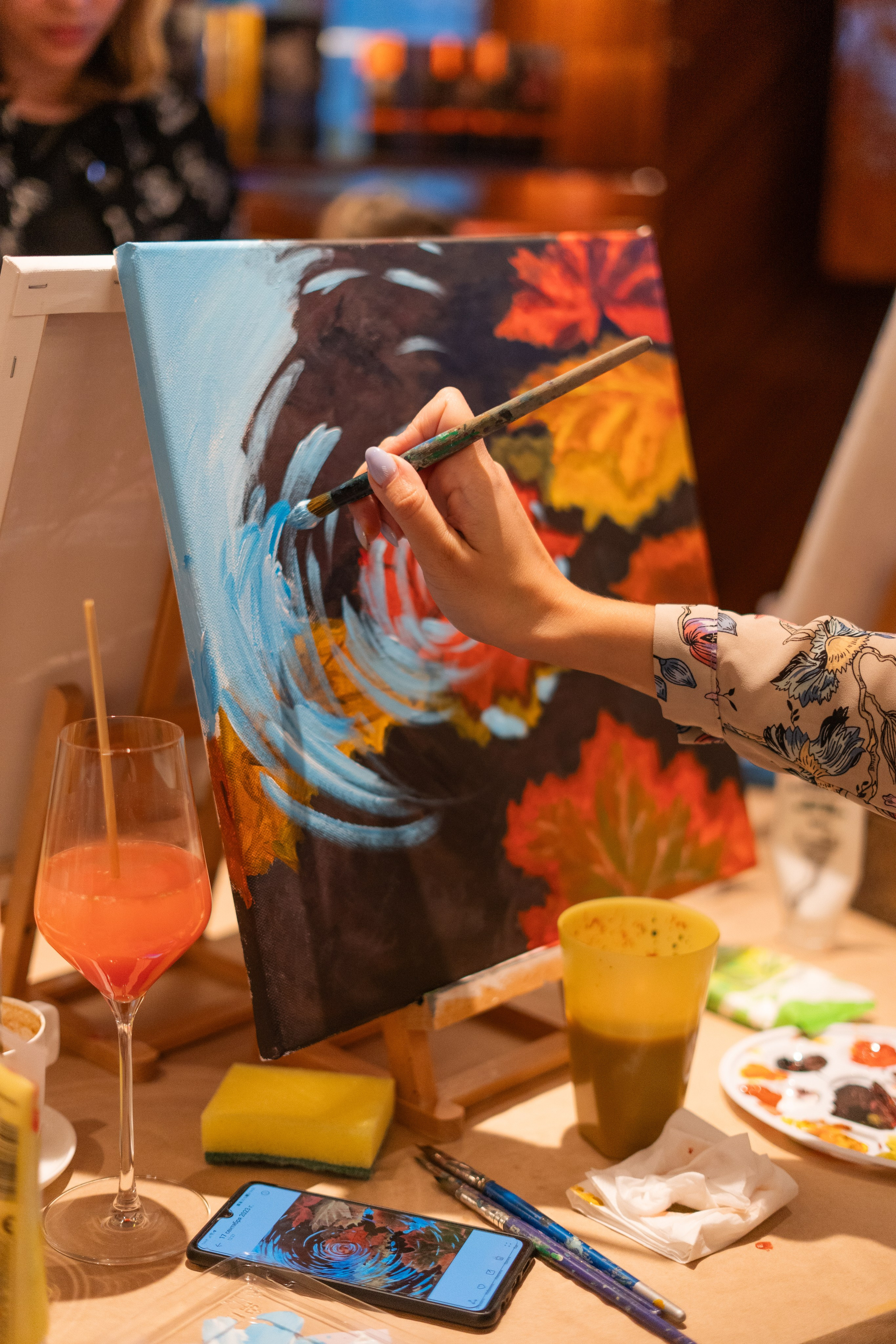 Корпоратив Teach Me Art 3. Портретный фотограф в Москве и Санкт-Петербурге Арина Чех