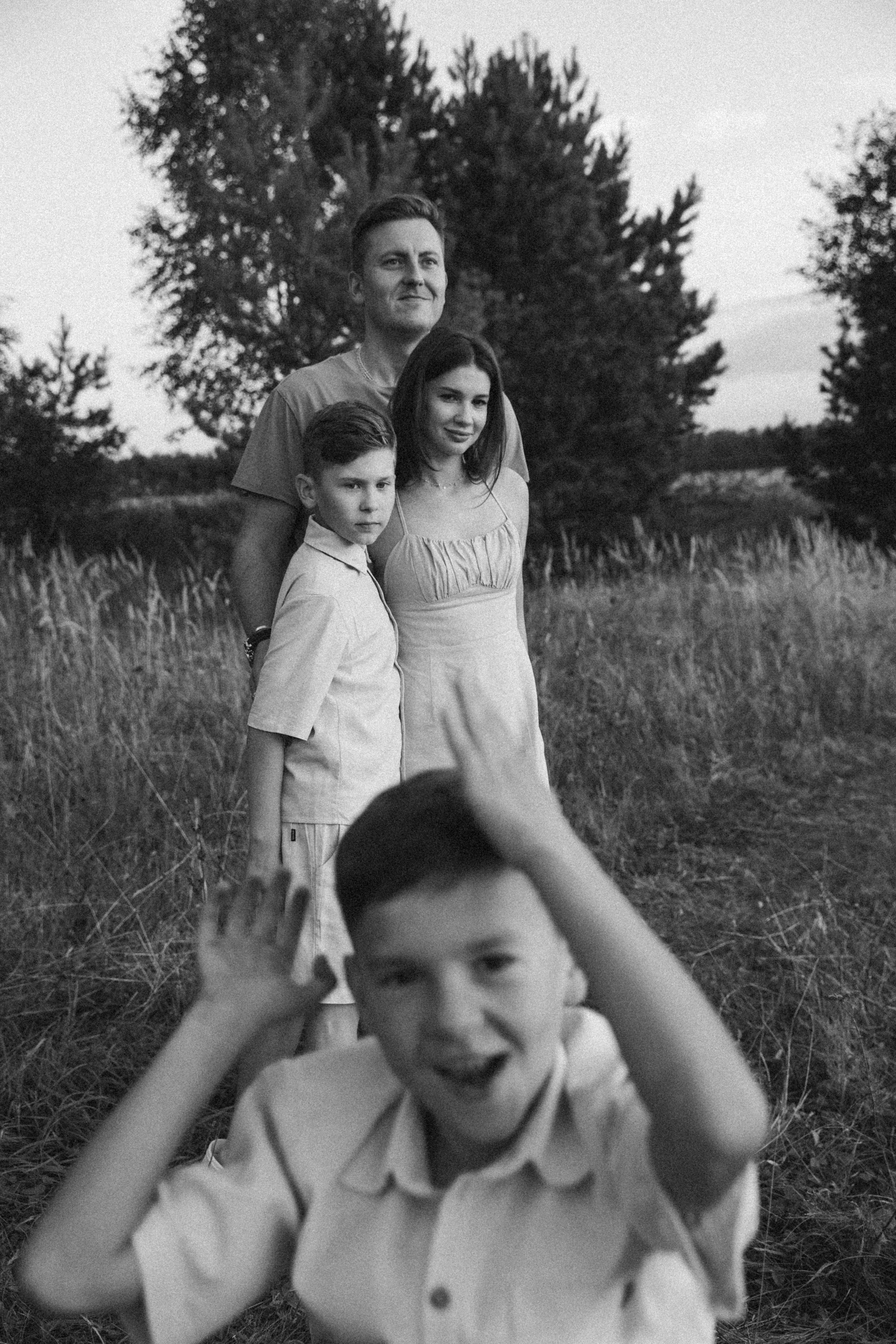 Летний вечер одной семьи. Фотограф Ульяна Дивина в Нижнем Новгороде и Нижегородской области