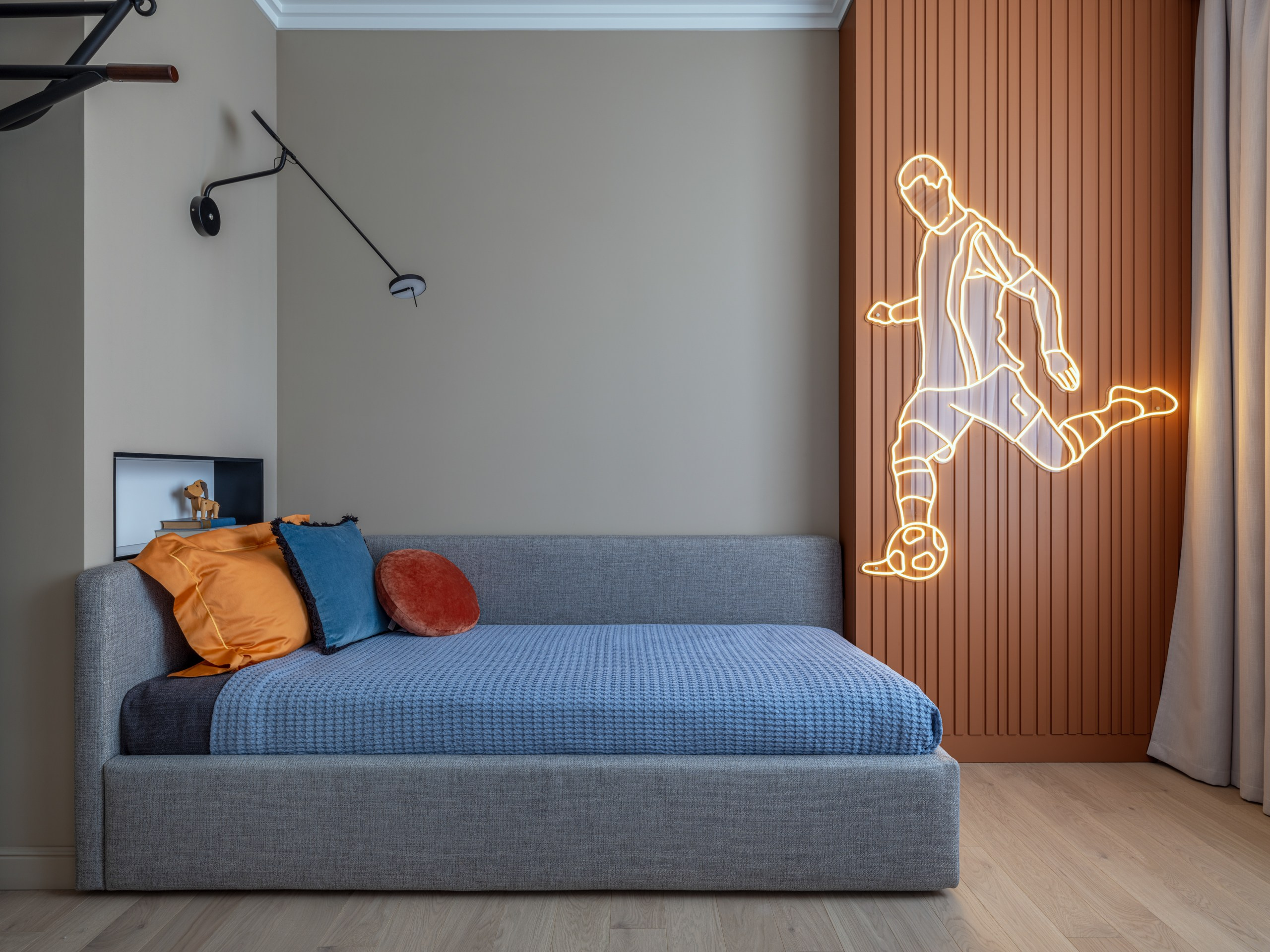 Квартира в КД «Ленина 8» реализованная дизайн-студией «IDF-Design» — Интерьерный фотограф Коваль Илья. Коваль Илья — Интерьерный и архитектурный фотограф