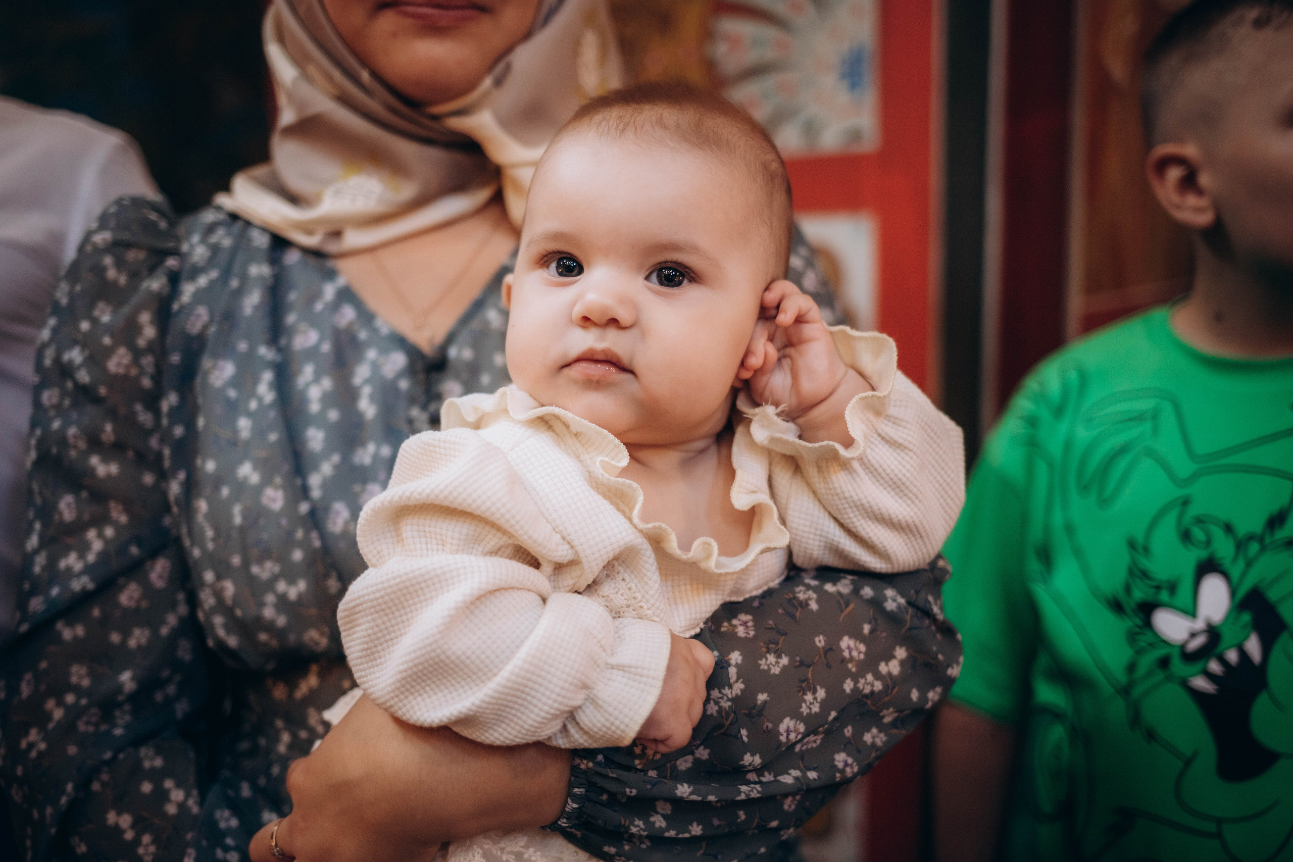 Крещение Ариши. Семейный и детский фотограф в Москве Александра Нараевская