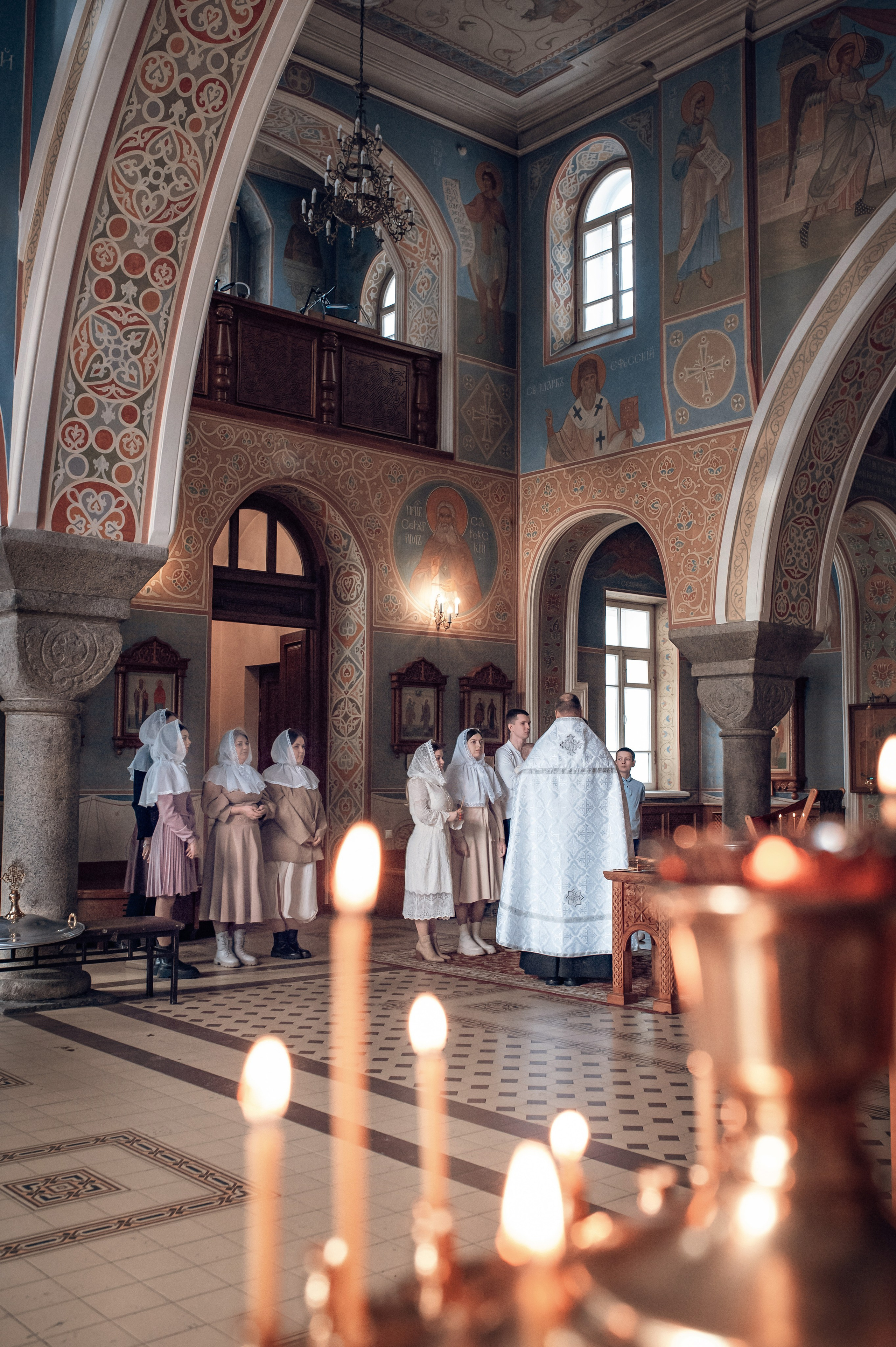 Крещение Ярослава в Храме Иоанна Предтечи. Фотографы крещения/венчания  Красноярск Татьяна и Вячеслав Переваловы