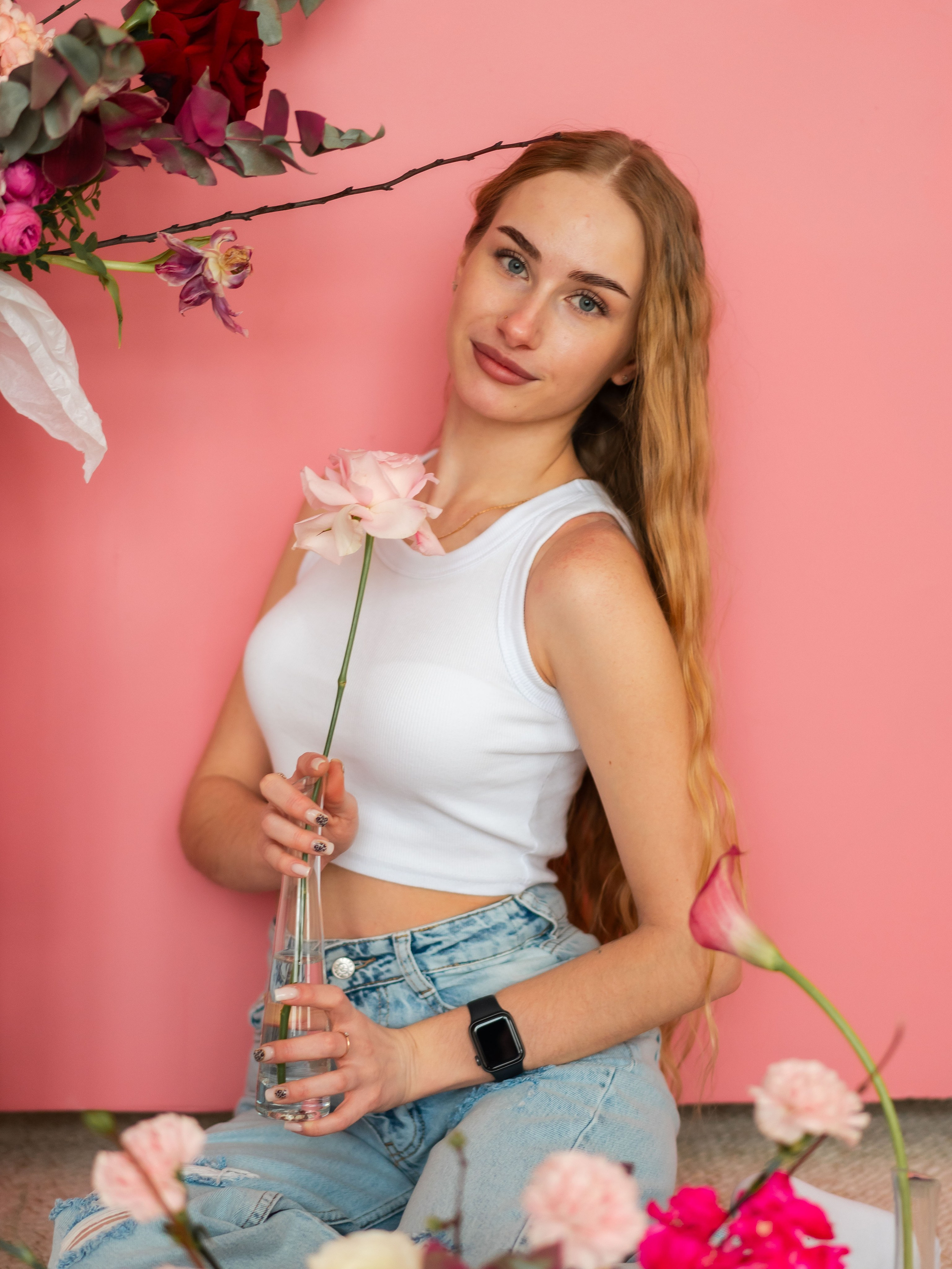 Ксения — фотосессия — студия. Фотограф Москва