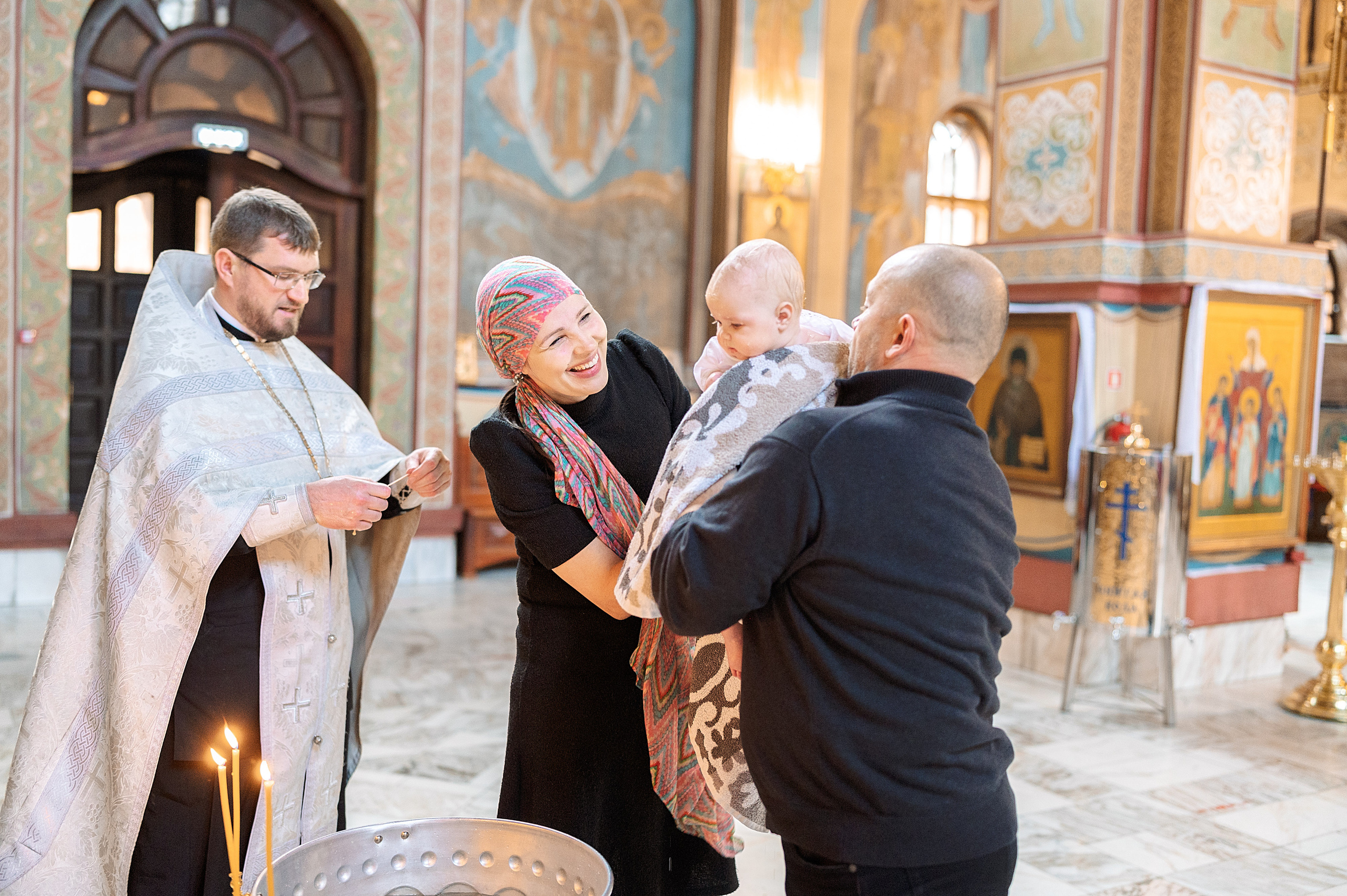 Крещение Ульяны. Семейный, свадебный, школьный фотограф в Железногорске Целуев Андрей