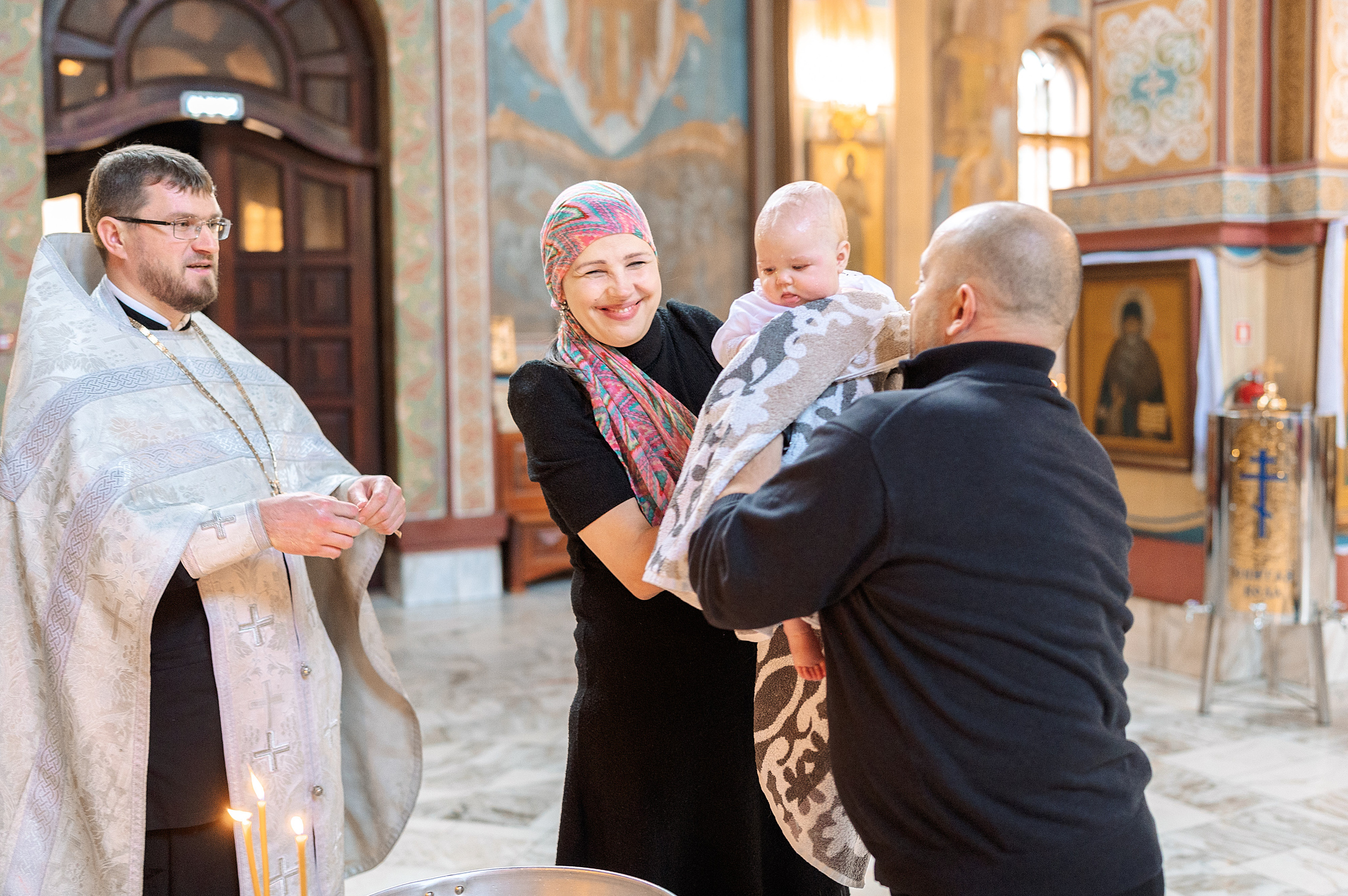 Крещение Ульяны. Семейный, свадебный, школьный фотограф в Железногорске Целуев Андрей