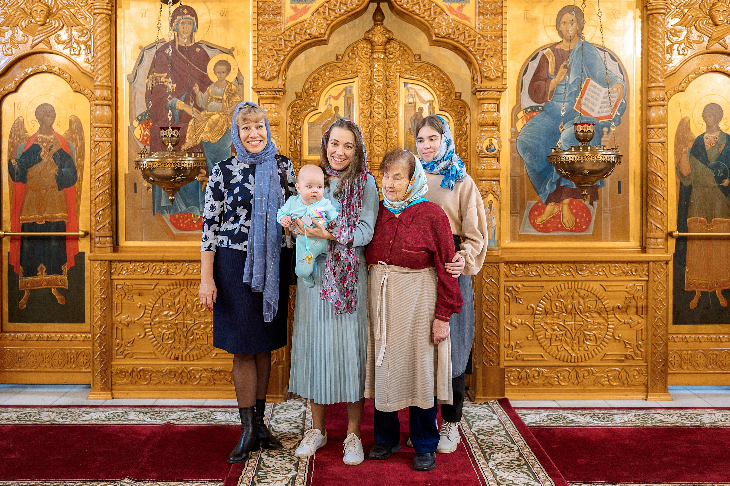 Крещение Ульяны. Семейный, свадебный, школьный фотограф в Железногорске Целуев Андрей