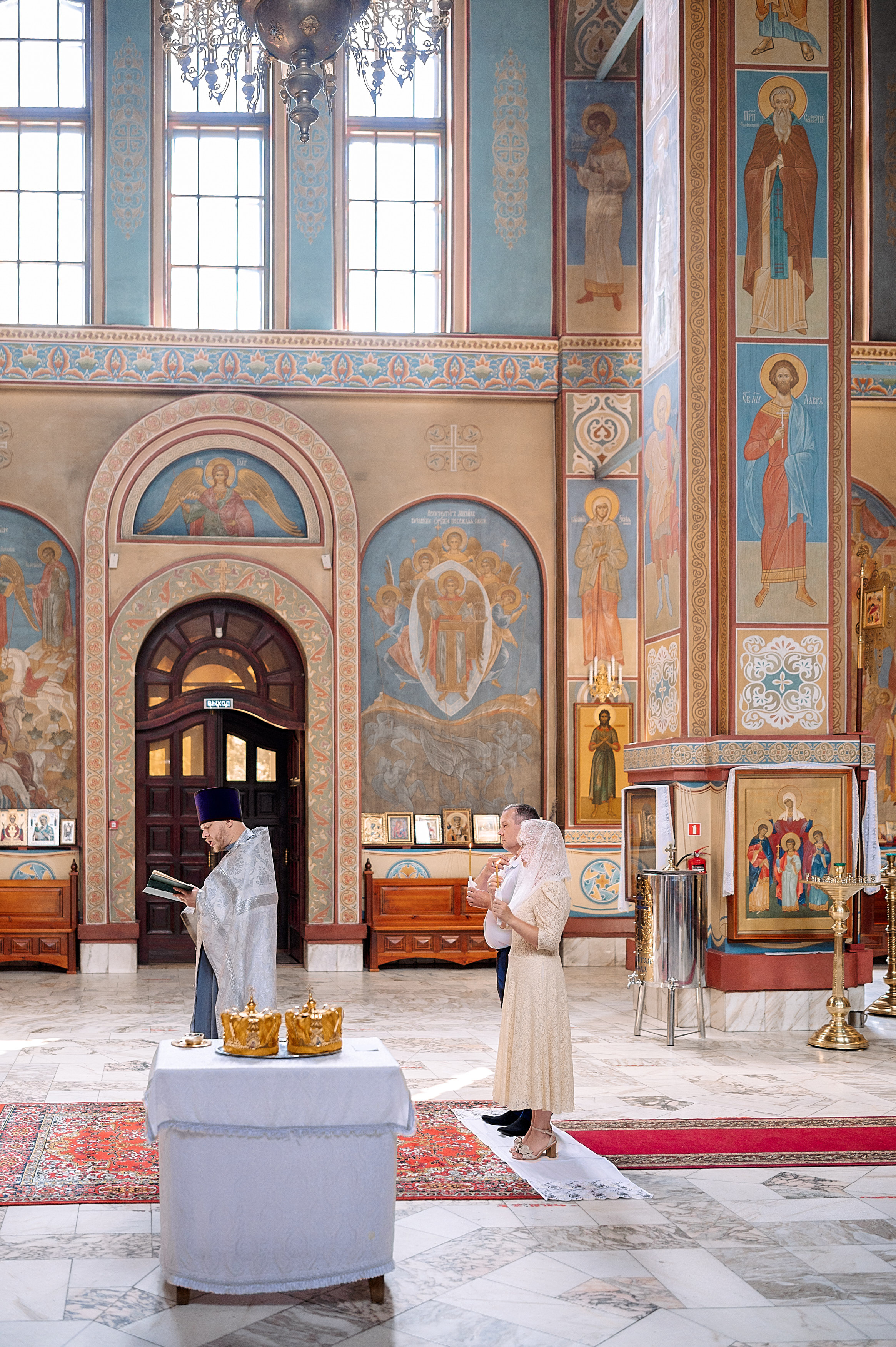 Венчание Вячеслав и Ирина. Семейный, свадебный, школьный фотограф в Железногорске Целуев Андрей