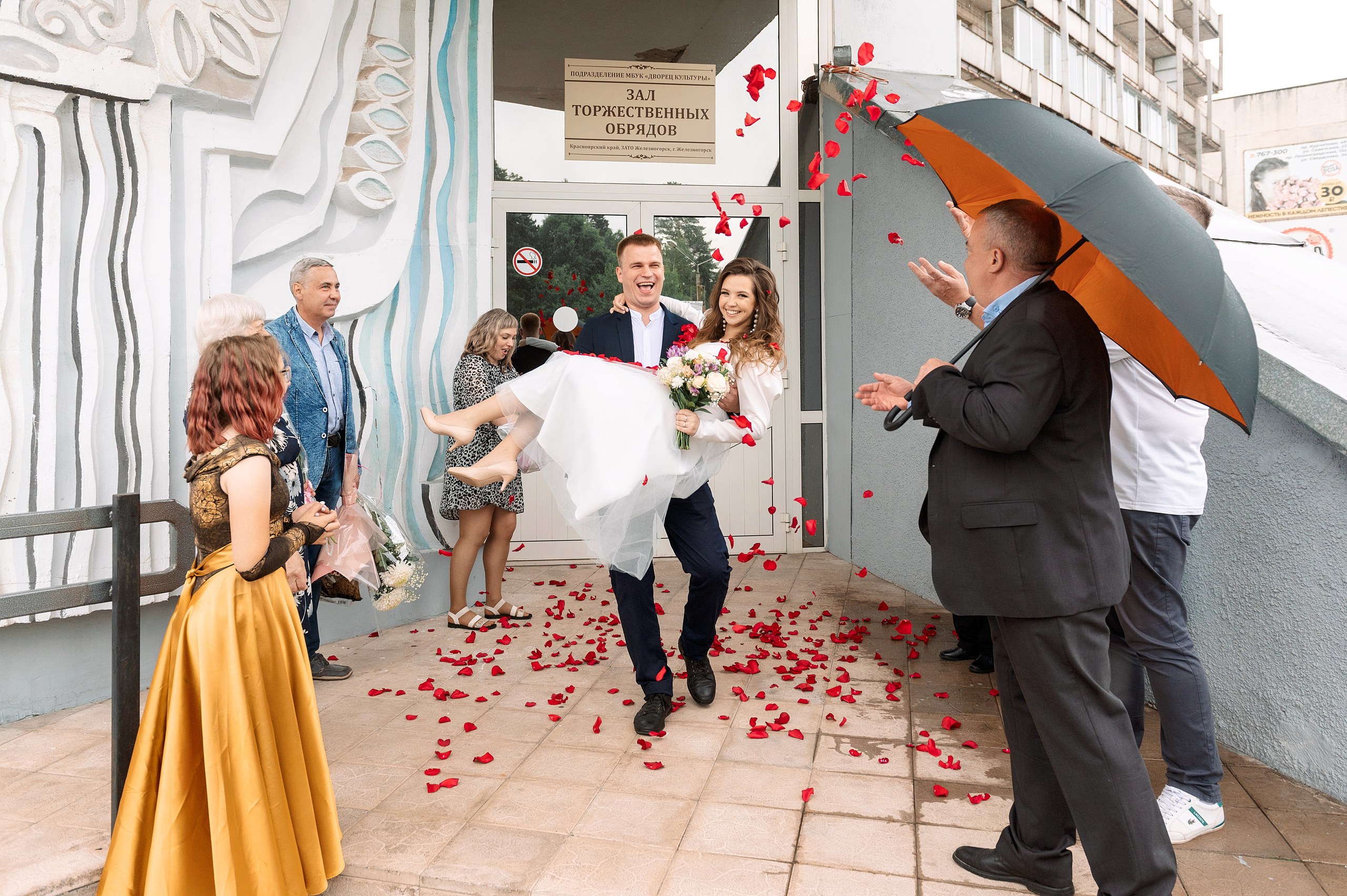 Свадьба Ильи и Василины. Семейный, свадебный, школьный фотограф в Железногорске Целуев Андрей