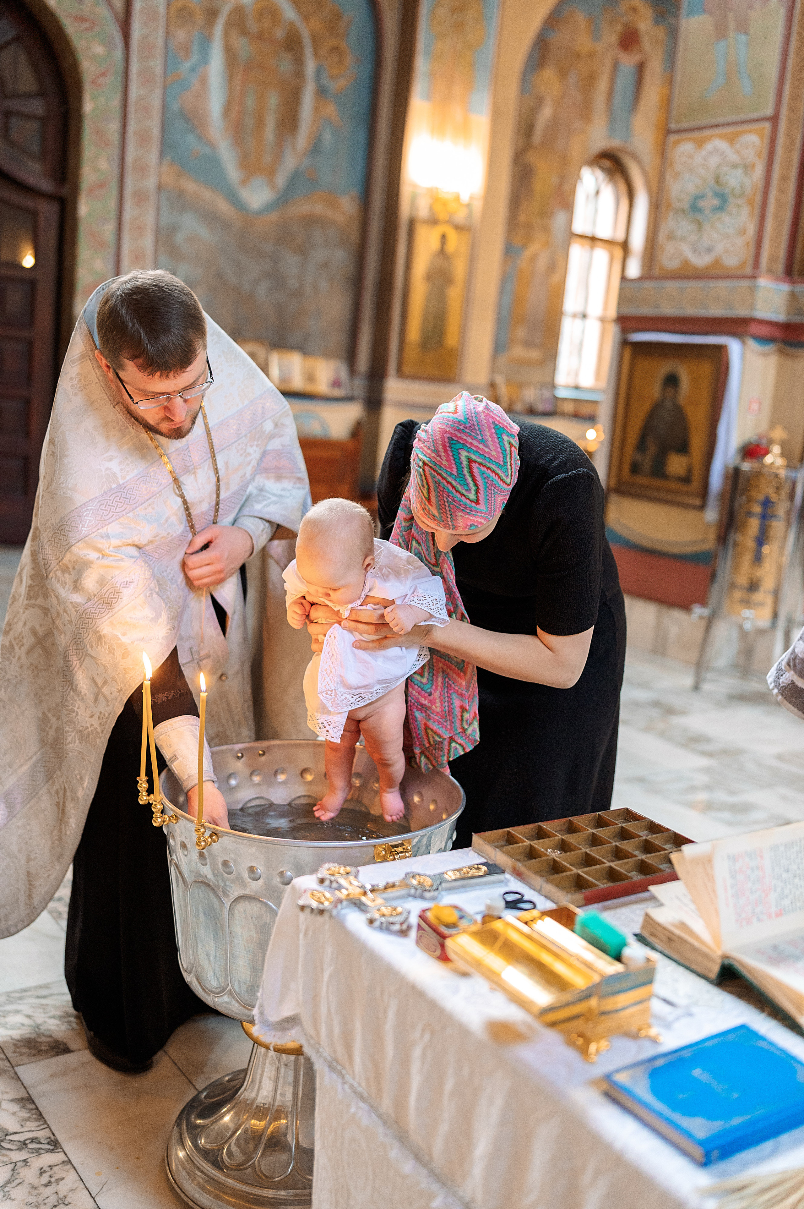 Крещение Ульяны. Семейный, свадебный, школьный фотограф в Железногорске Целуев Андрей
