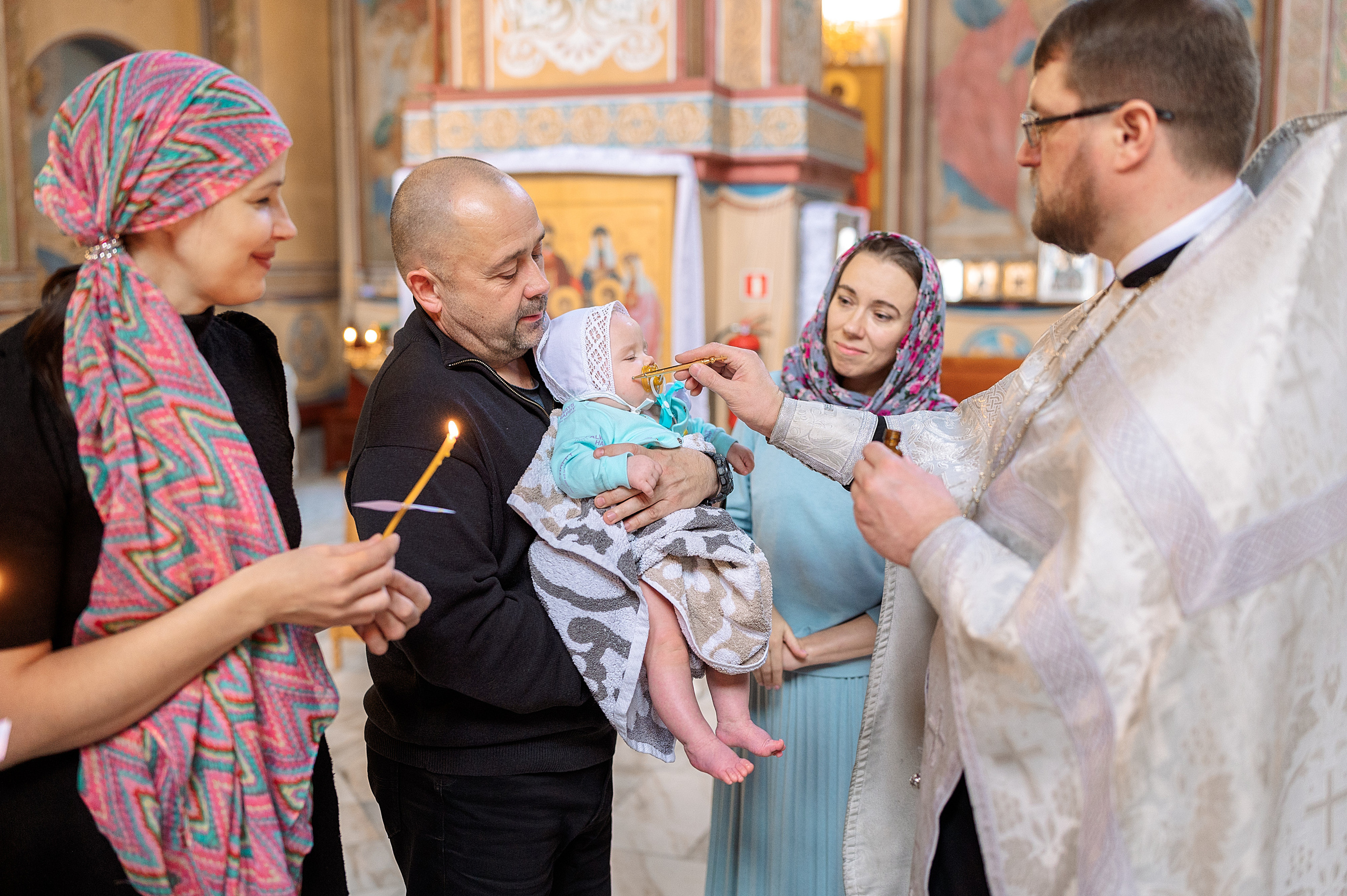Крещение Ульяны. Семейный, свадебный, школьный фотограф в Железногорске Целуев Андрей