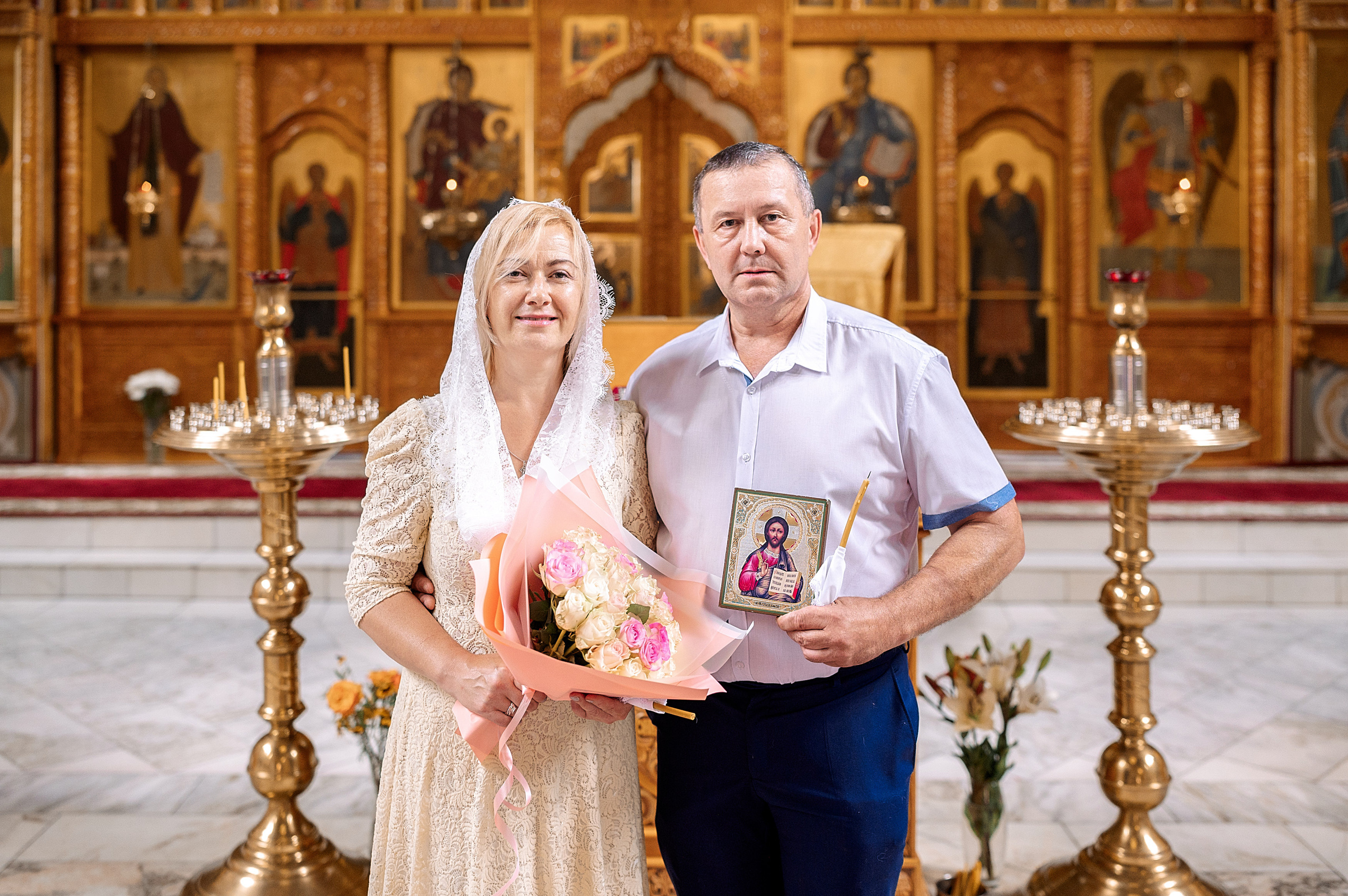 Венчание Вячеслав и Ирина. Семейный, свадебный, школьный фотограф в Железногорске Целуев Андрей