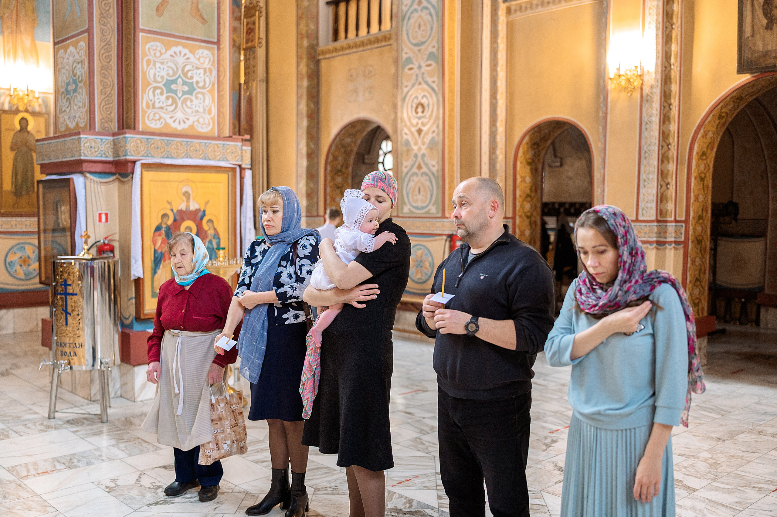 Крещение Ульяны. Семейный, свадебный, школьный фотограф в Железногорске Целуев Андрей