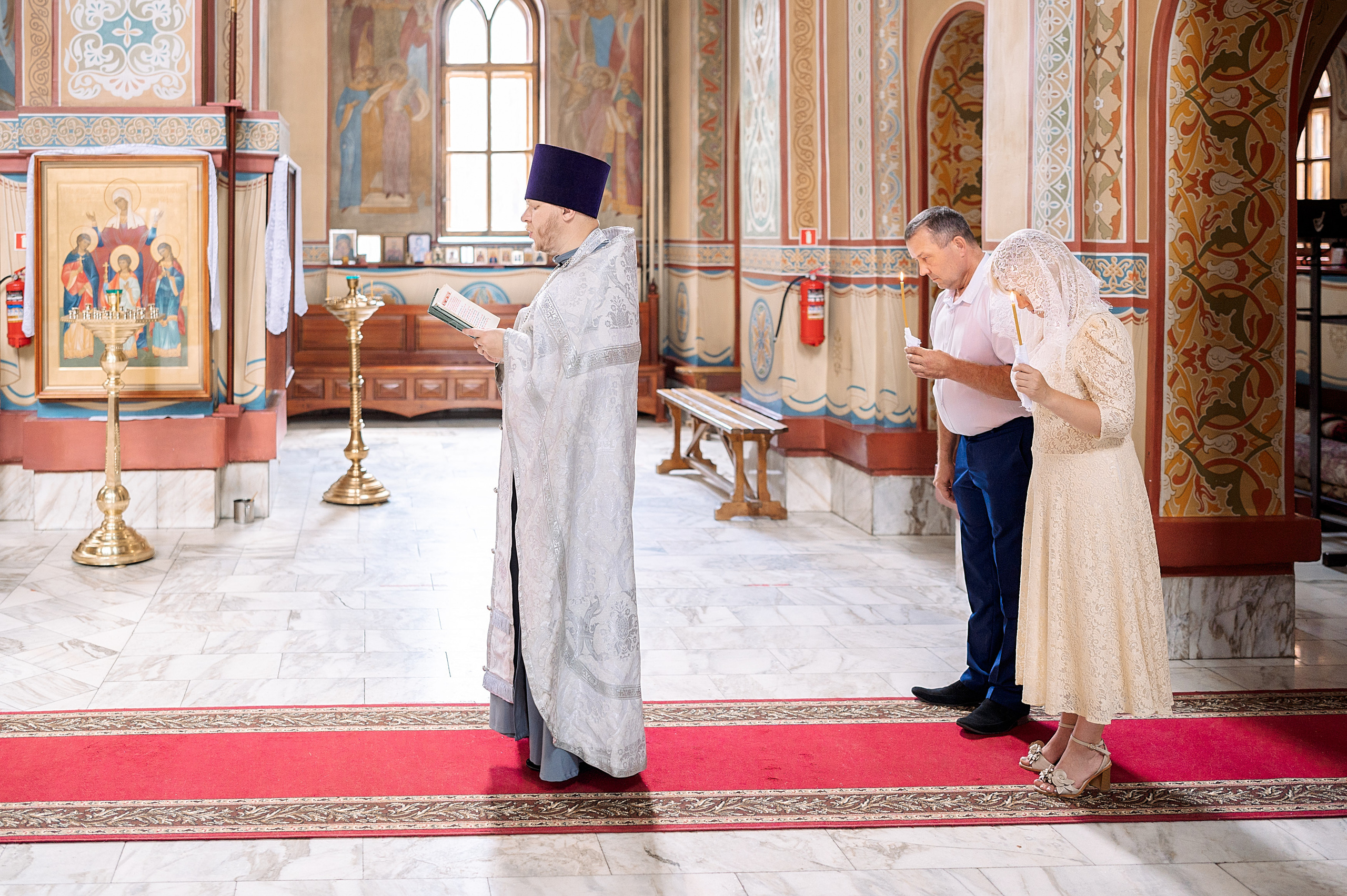 Венчание Вячеслав и Ирина. Семейный, свадебный, школьный фотограф в Железногорске Целуев Андрей