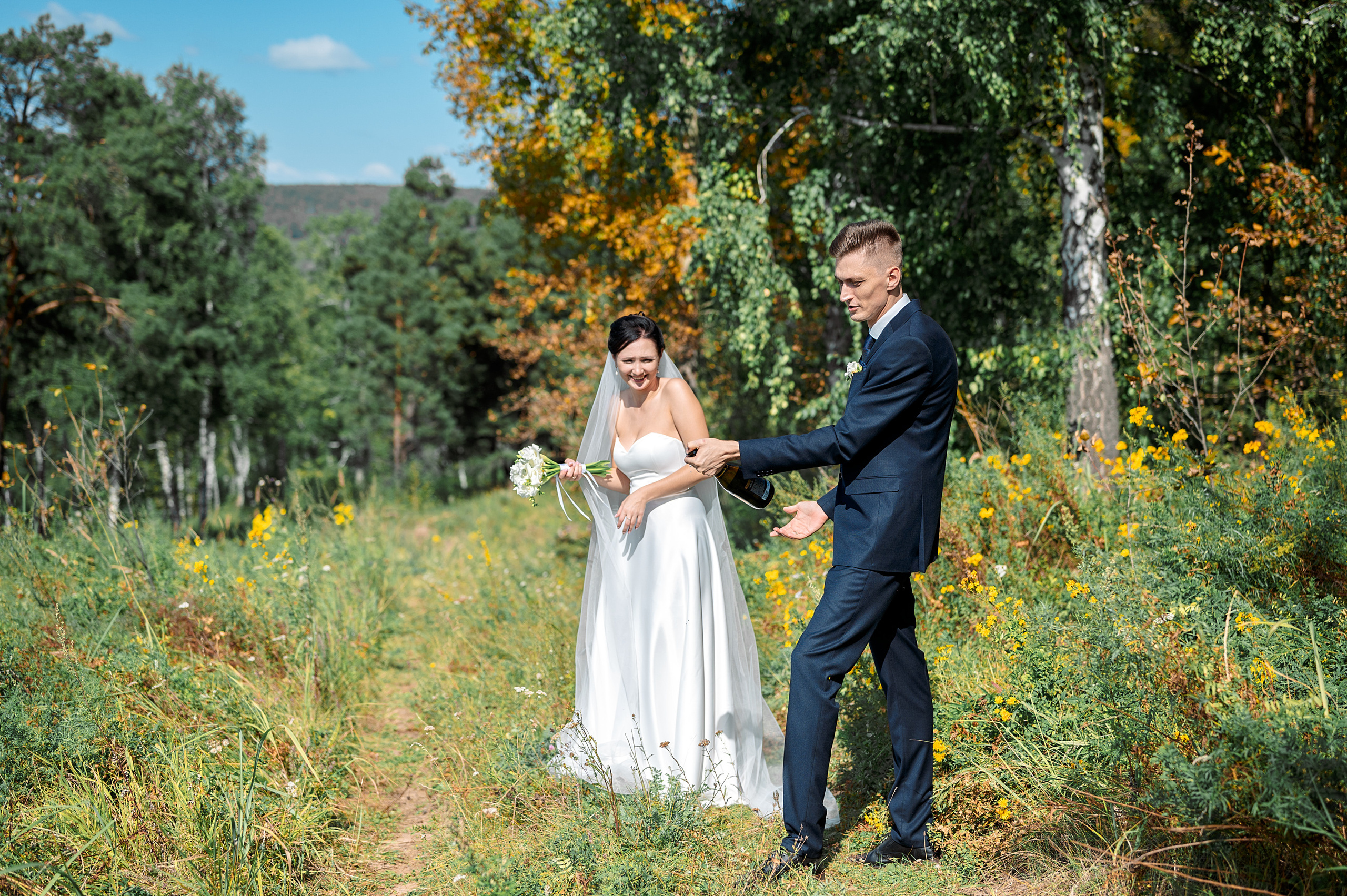 Свадьба Алексея и Полины. Семейный, свадебный, школьный фотограф в Железногорске Целуев Андрей