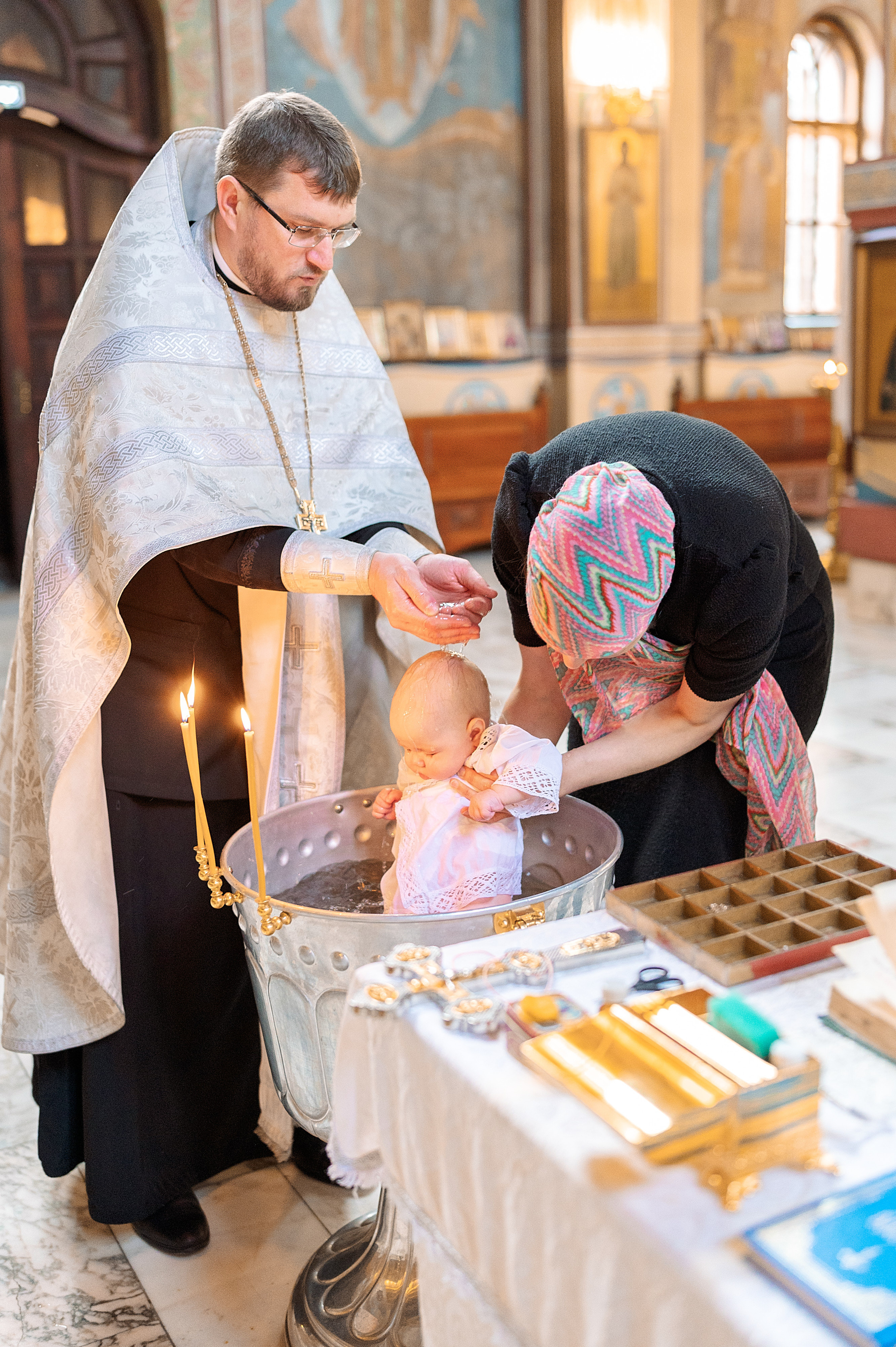 Крещение Ульяны. Семейный, свадебный, школьный фотограф в Железногорске Целуев Андрей