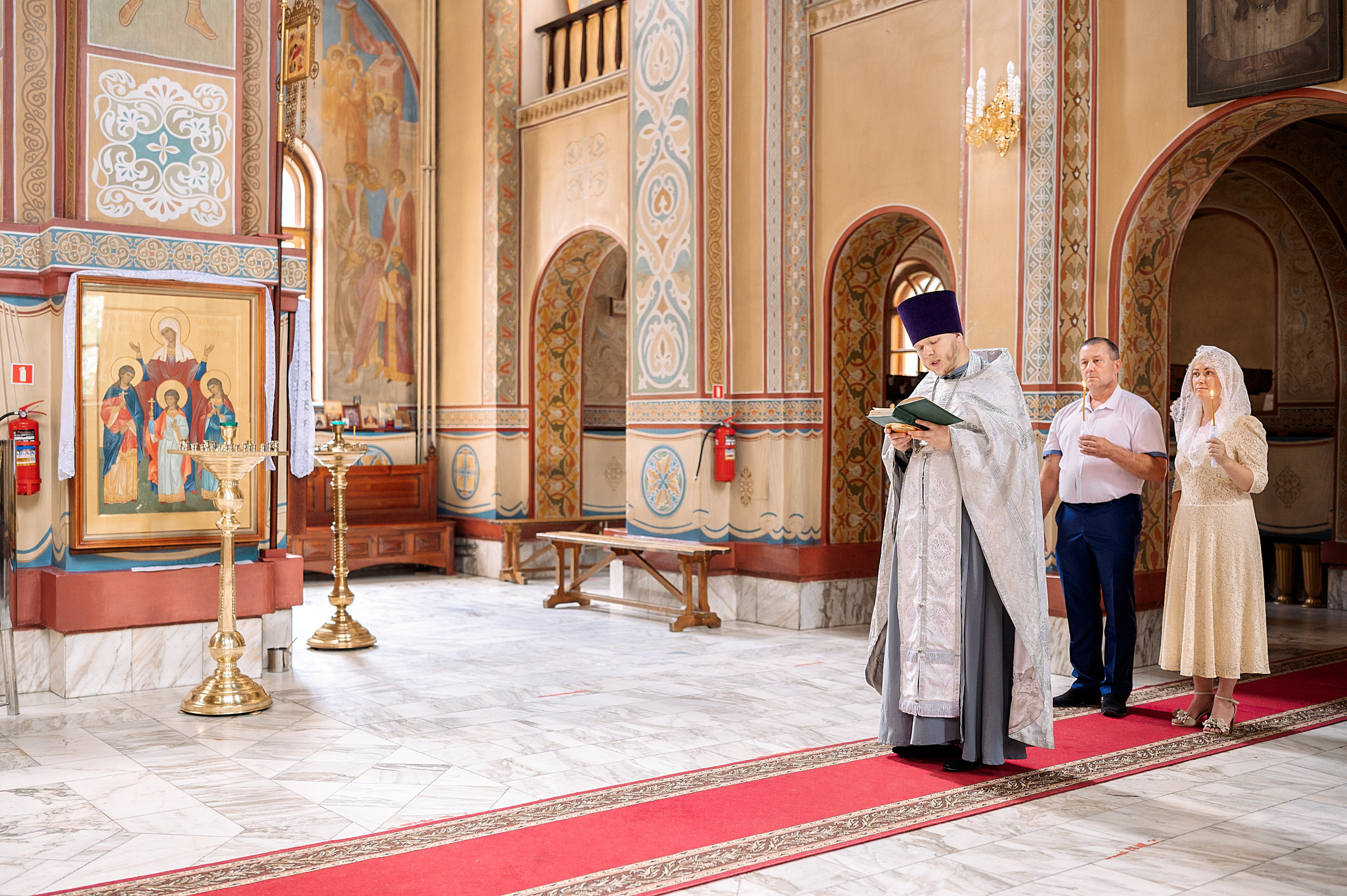 Венчание Вячеслав и Ирина. Семейный, свадебный, школьный фотограф в Железногорске Целуев Андрей