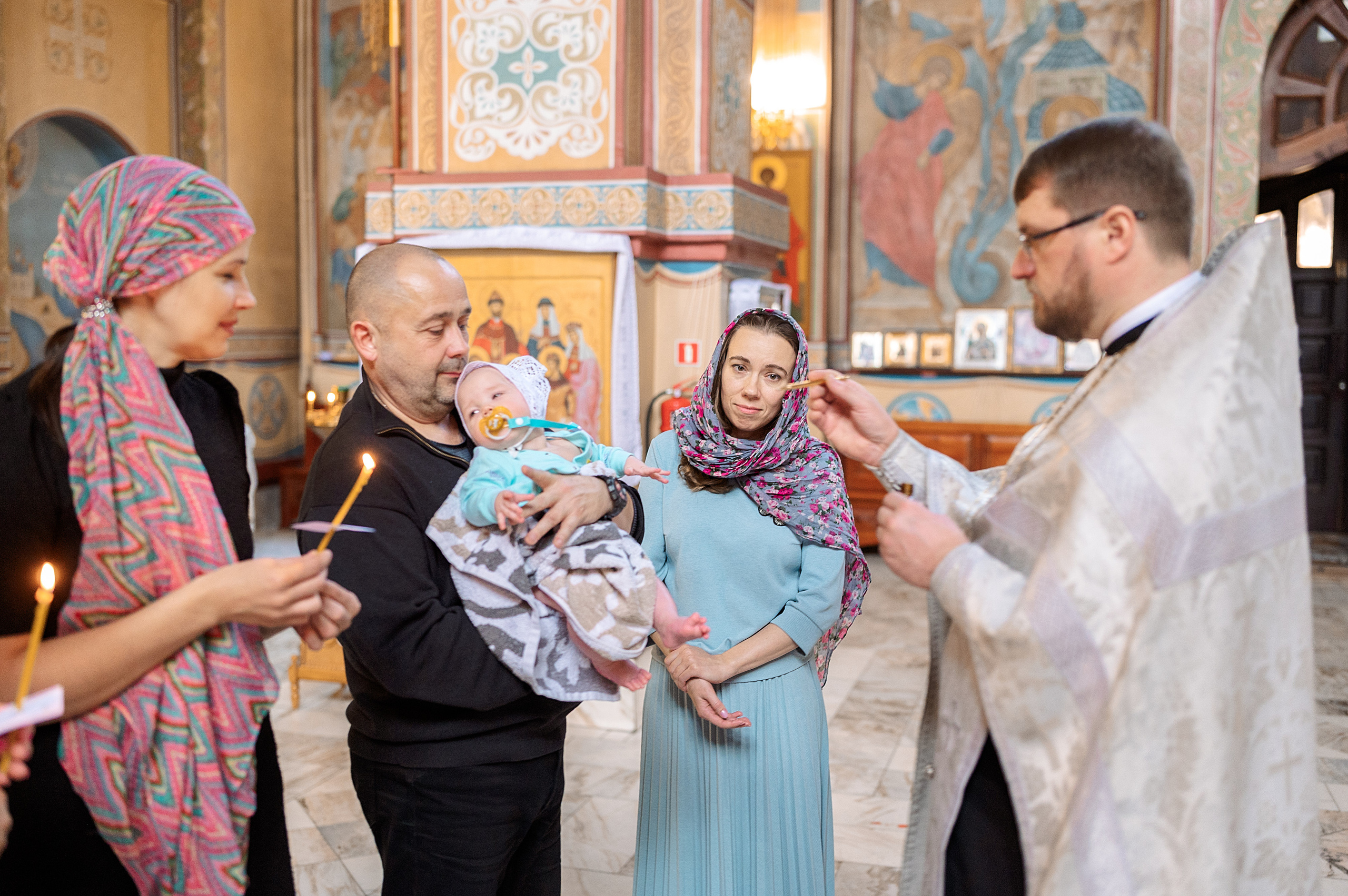 Крещение Ульяны. Семейный, свадебный, школьный фотограф в Железногорске Целуев Андрей