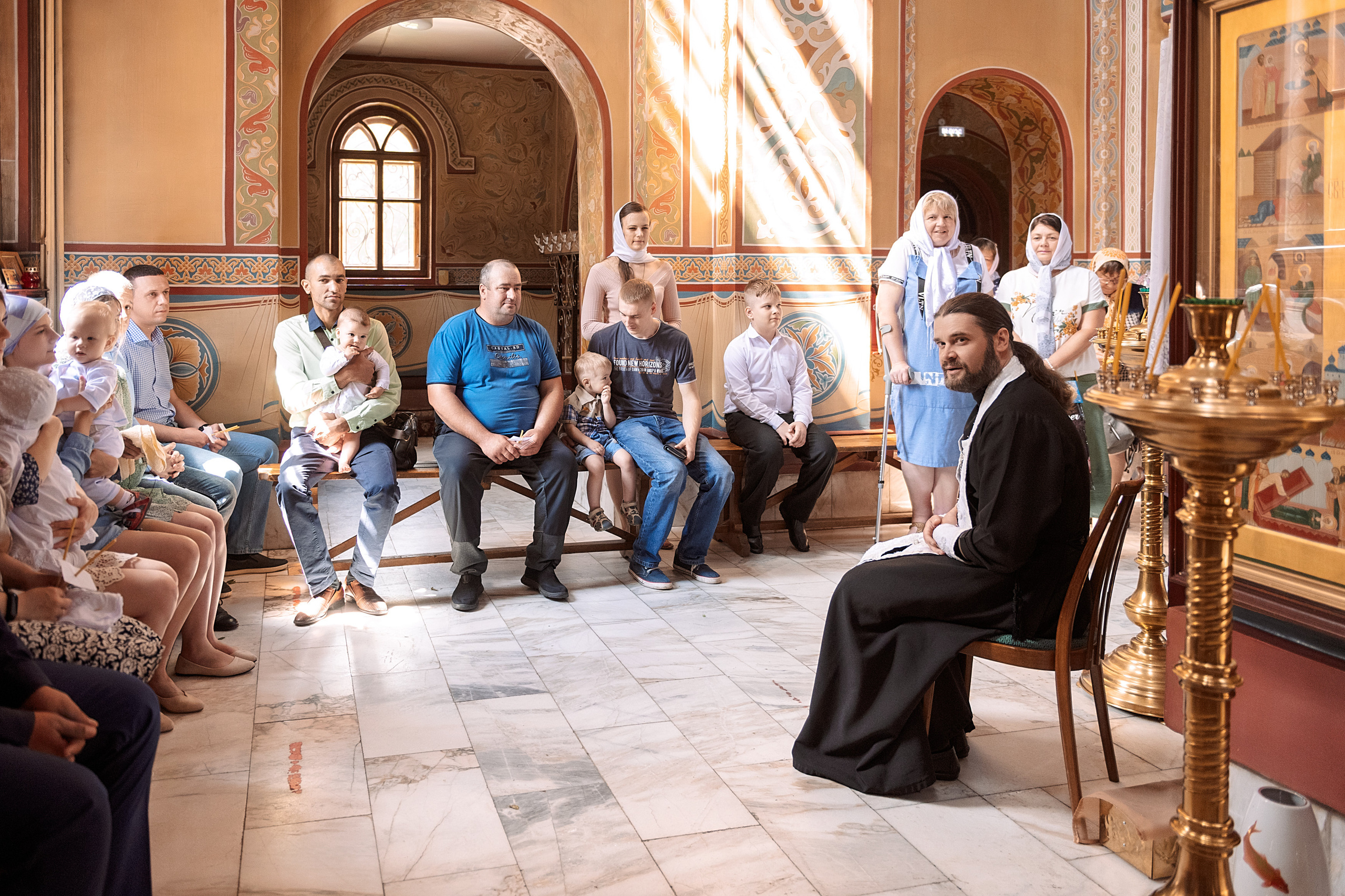 Крещение Артема. Семейный, свадебный, школьный фотограф в Железногорске Целуев Андрей