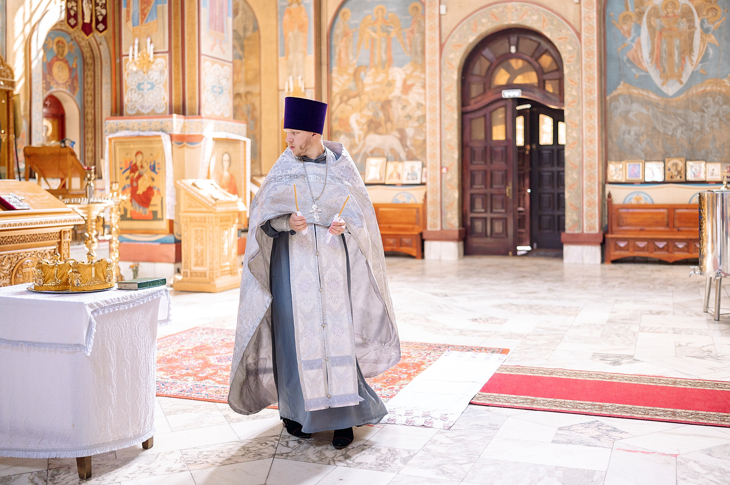 Венчание Вячеслав и Ирина. Семейный, свадебный, школьный фотограф в Железногорске Целуев Андрей