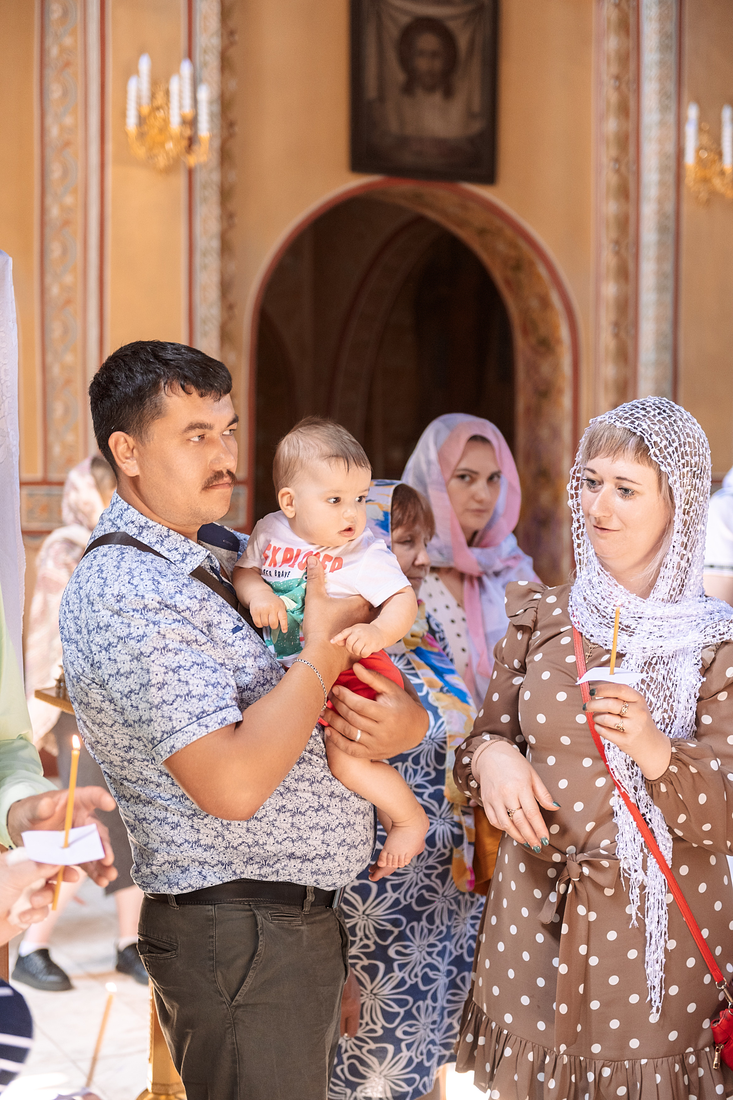 Крещение Артема. Семейный, свадебный, школьный фотограф в Железногорске Целуев Андрей