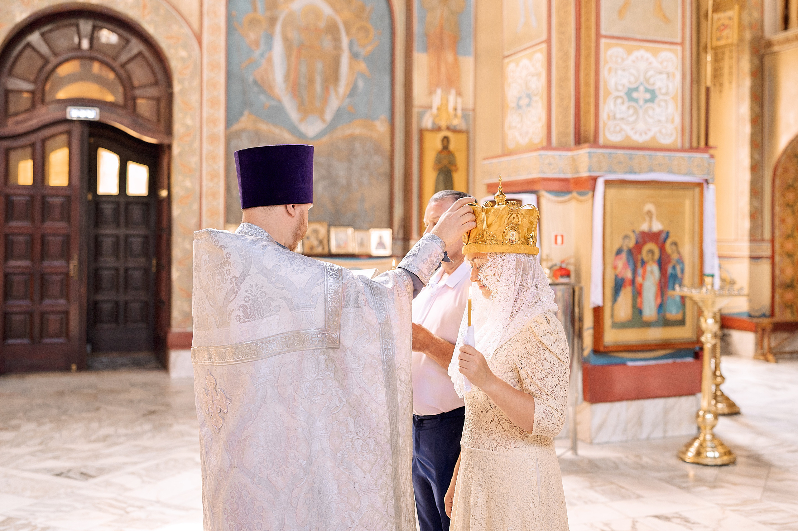 Венчание Вячеслав и Ирина. Семейный, свадебный, школьный фотограф в Железногорске Целуев Андрей