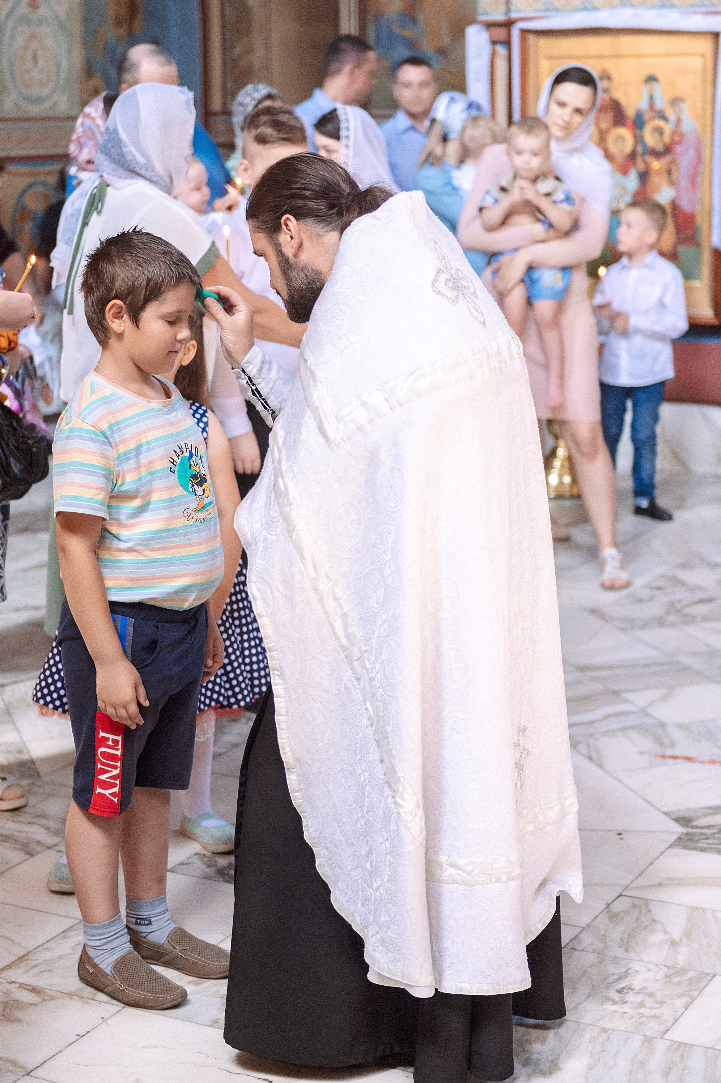 Крещение Артема. Семейный, свадебный, школьный фотограф в Железногорске Целуев Андрей