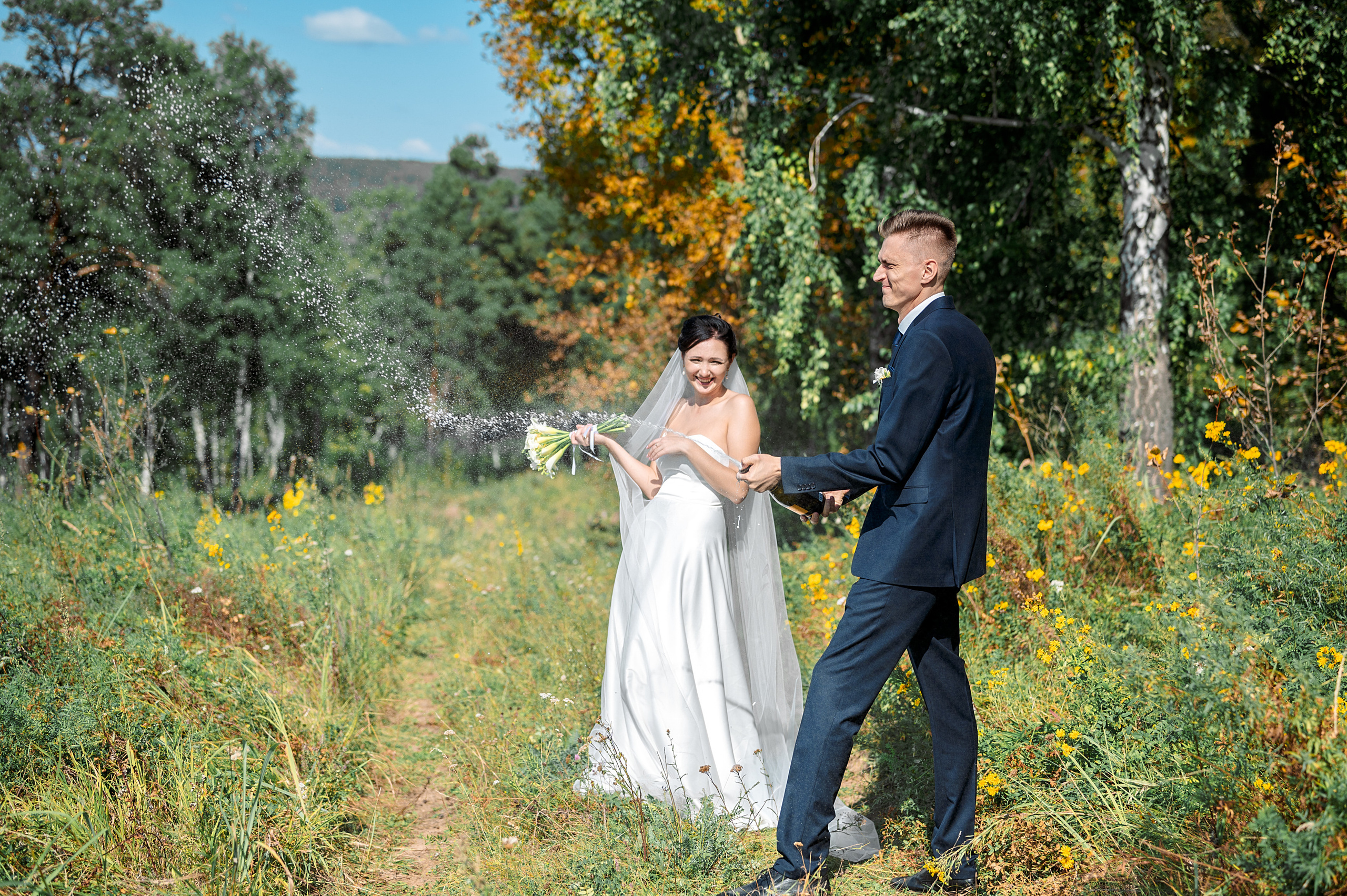 Свадьба Алексея и Полины. Семейный, свадебный, школьный фотограф в Железногорске Целуев Андрей