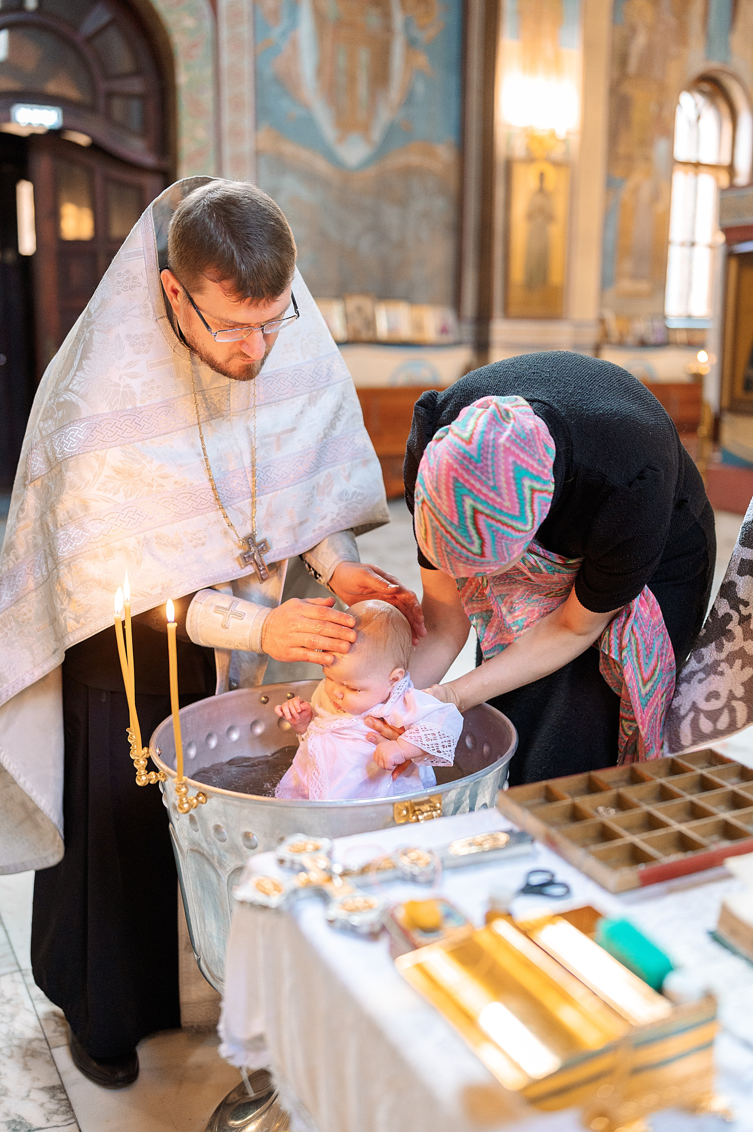 Крещение Ульяны. Семейный, свадебный, школьный фотограф в Железногорске Целуев Андрей
