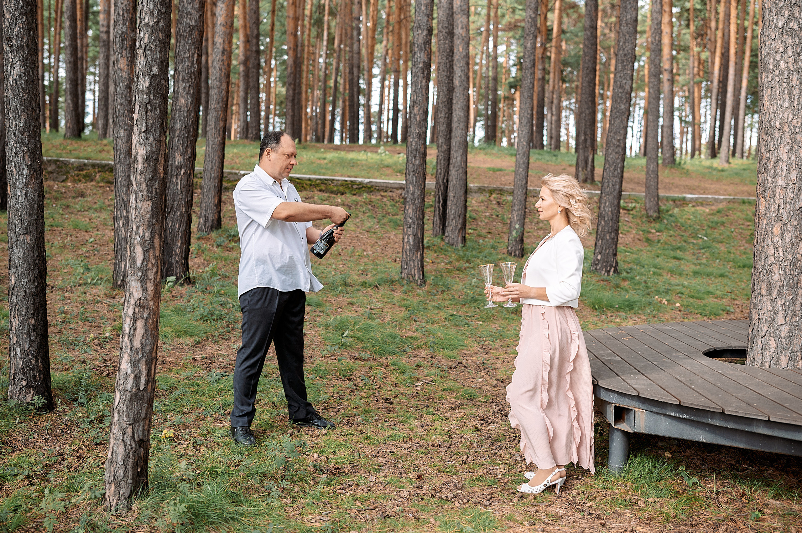 Серебряная свадьба Сергея и Евгении. Семейный, свадебный, школьный фотограф в Железногорске Целуев Андрей