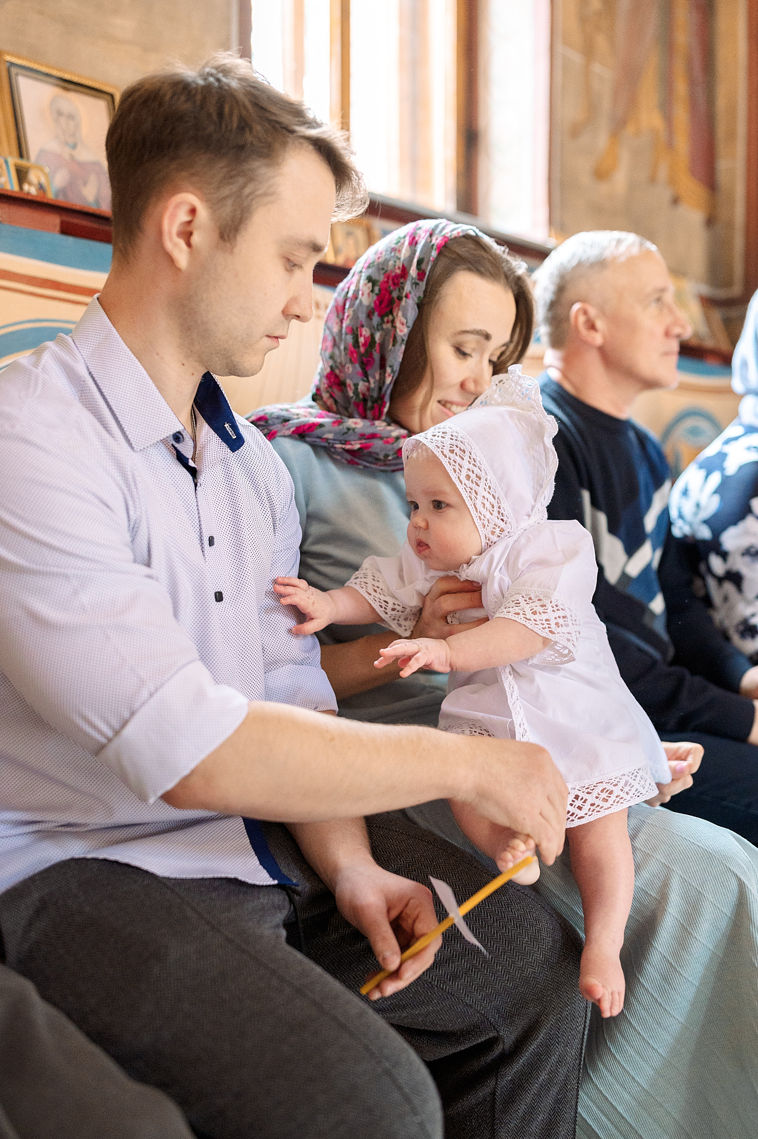 Крещение Ульяны. Семейный, свадебный, школьный фотограф в Железногорске Целуев Андрей