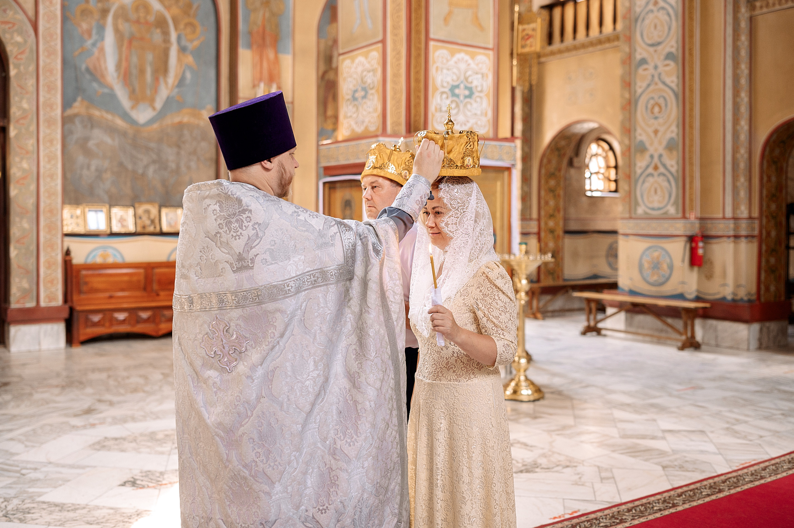 Венчание Вячеслав и Ирина. Семейный, свадебный, школьный фотограф в Железногорске Целуев Андрей