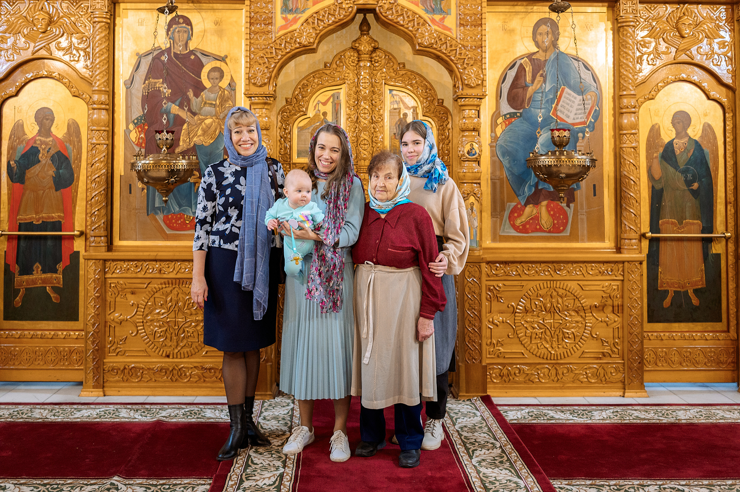 Крещение Ульяны. Семейный, свадебный, школьный фотограф в Железногорске Целуев Андрей