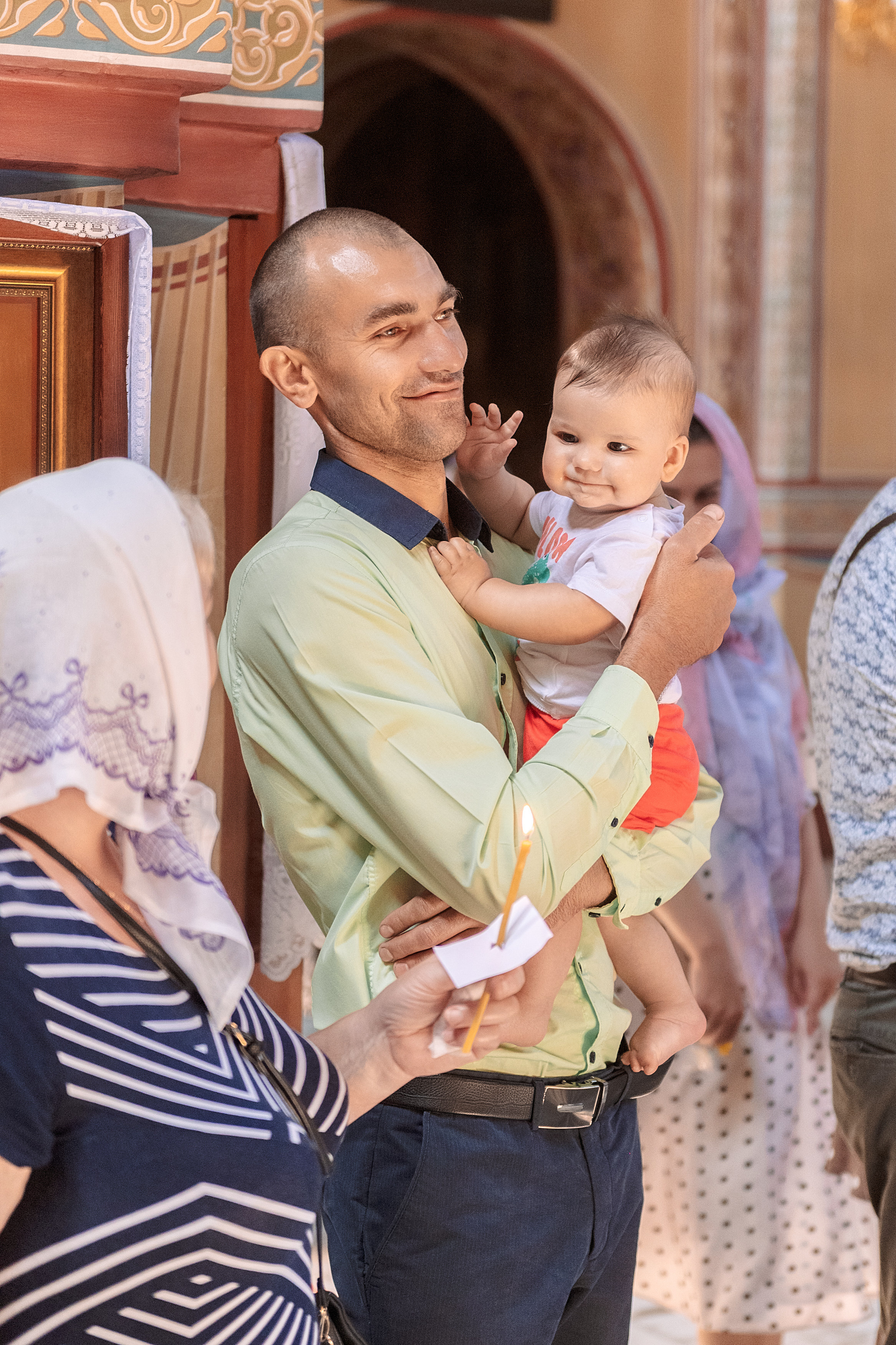 Крещение Артема. Семейный, свадебный, школьный фотограф в Железногорске Целуев Андрей