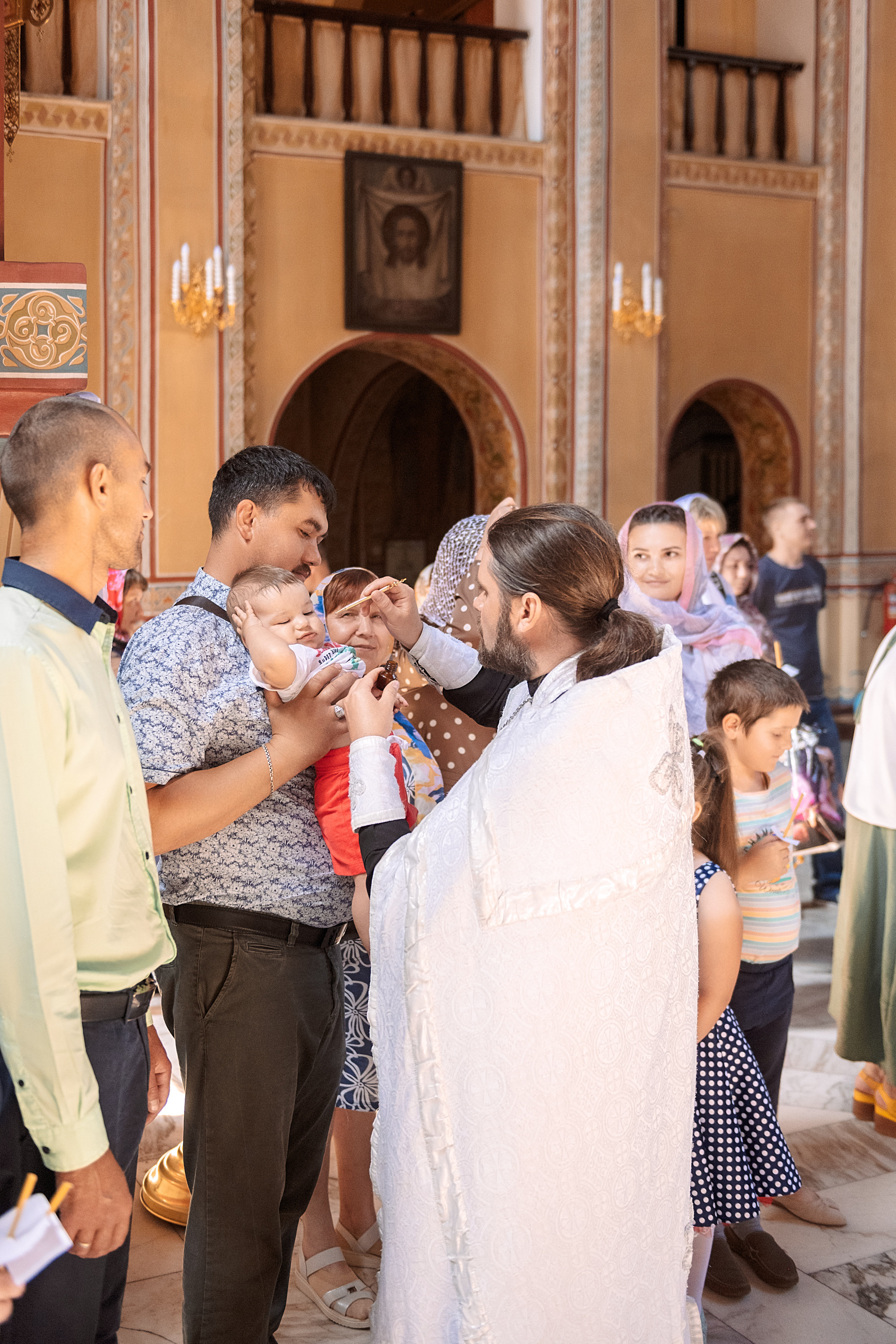 Крещение Артема. Семейный, свадебный, школьный фотограф в Железногорске Целуев Андрей