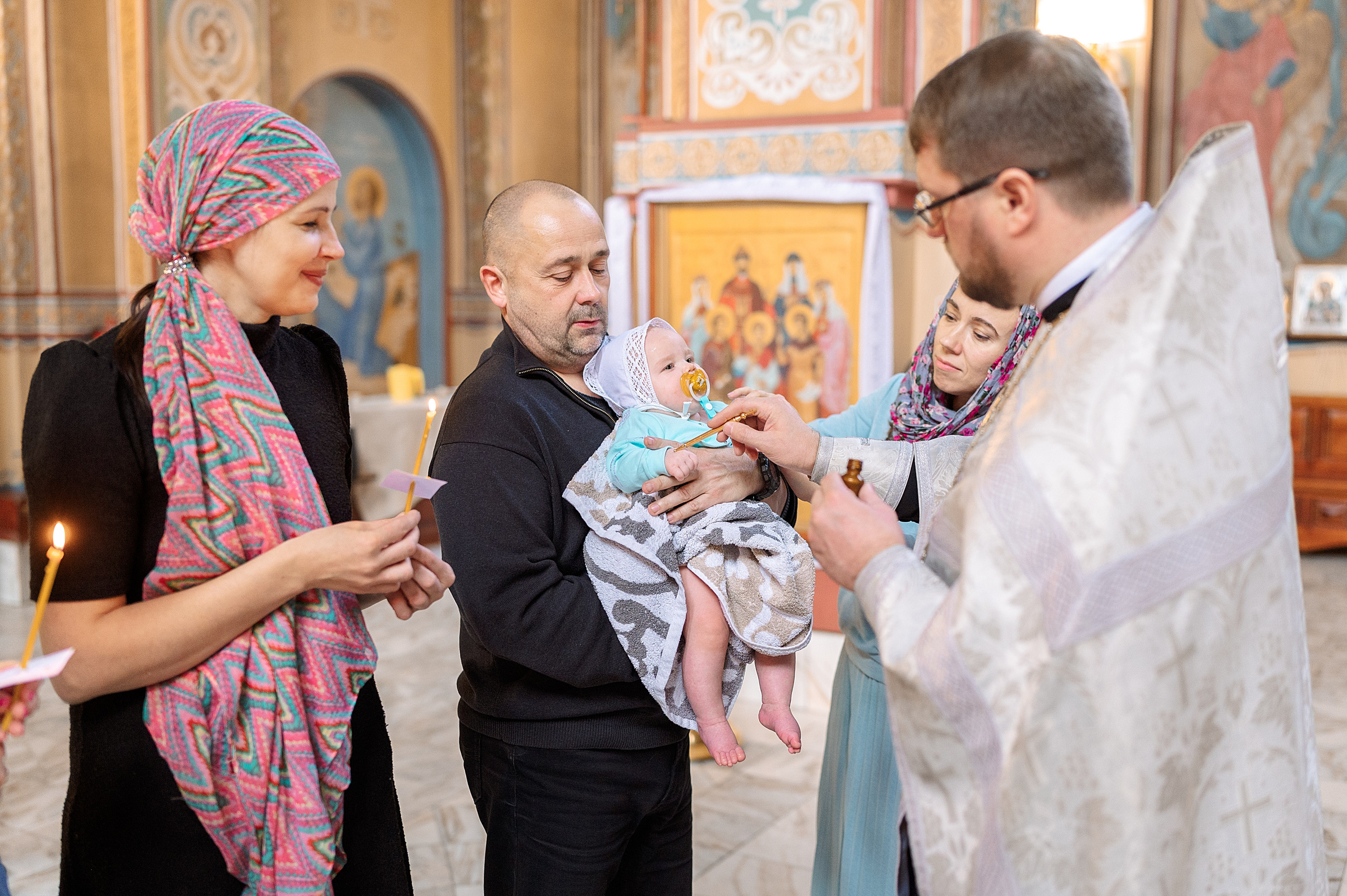 Крещение Ульяны. Семейный, свадебный, школьный фотограф в Железногорске Целуев Андрей