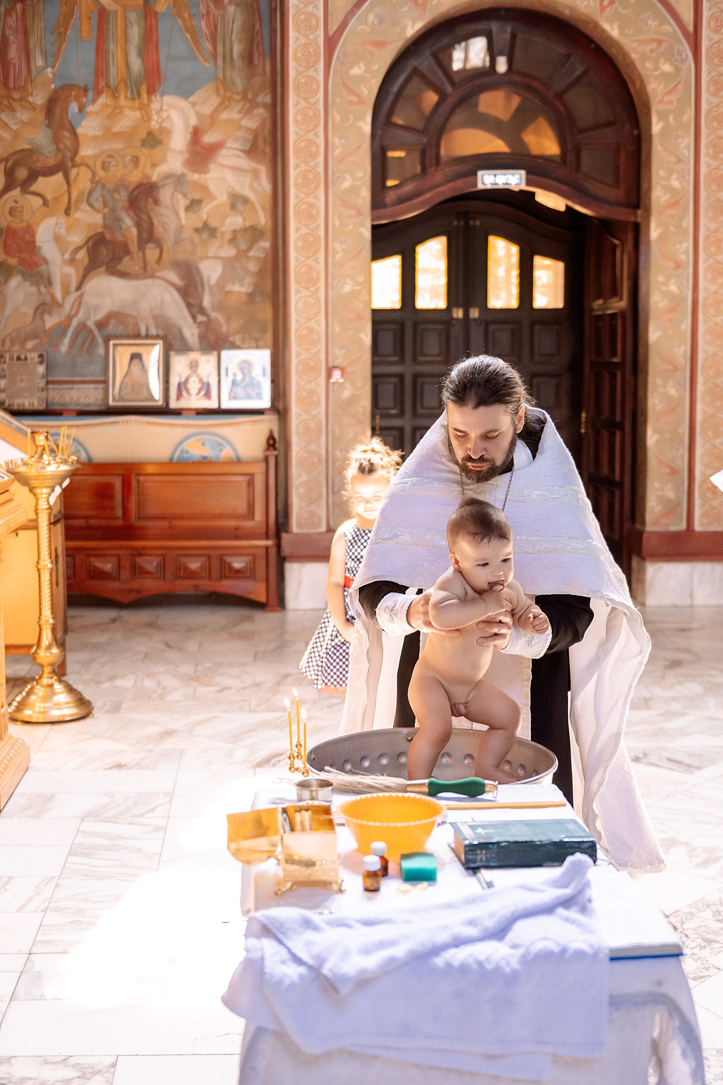 Крещение Артема. Семейный, свадебный, школьный фотограф в Железногорске Целуев Андрей