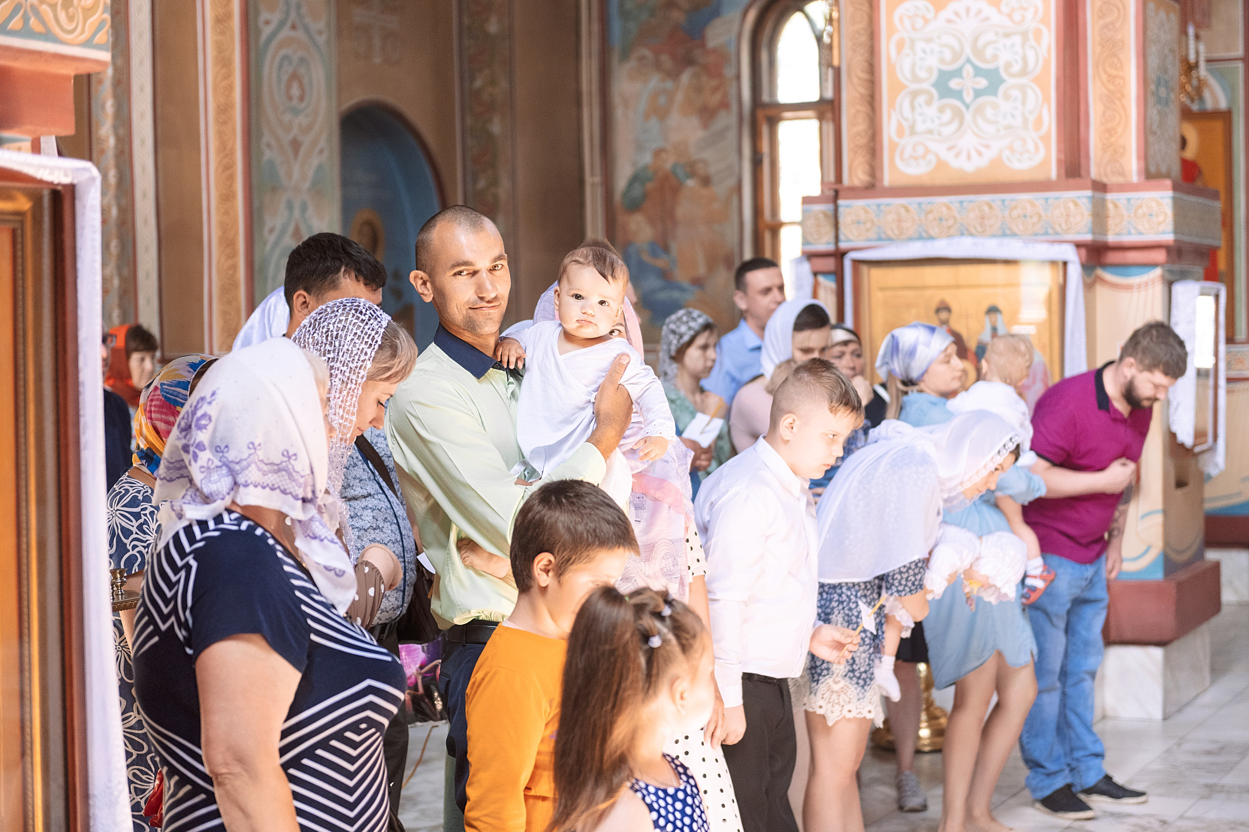 Крещение Артема. Семейный, свадебный, школьный фотограф в Железногорске Целуев Андрей