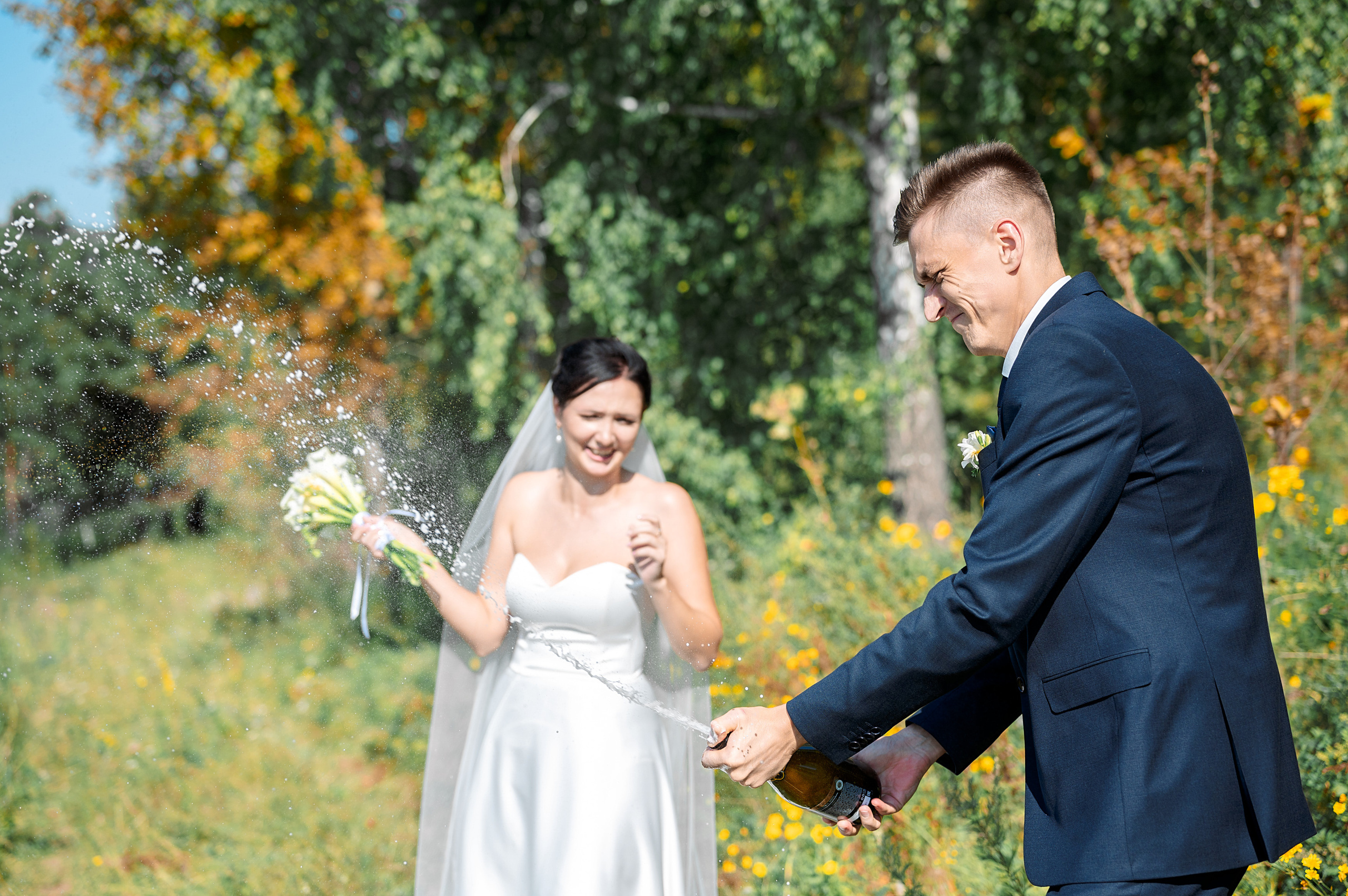 Свадьба Алексея и Полины. Семейный, свадебный, школьный фотограф в Железногорске Целуев Андрей