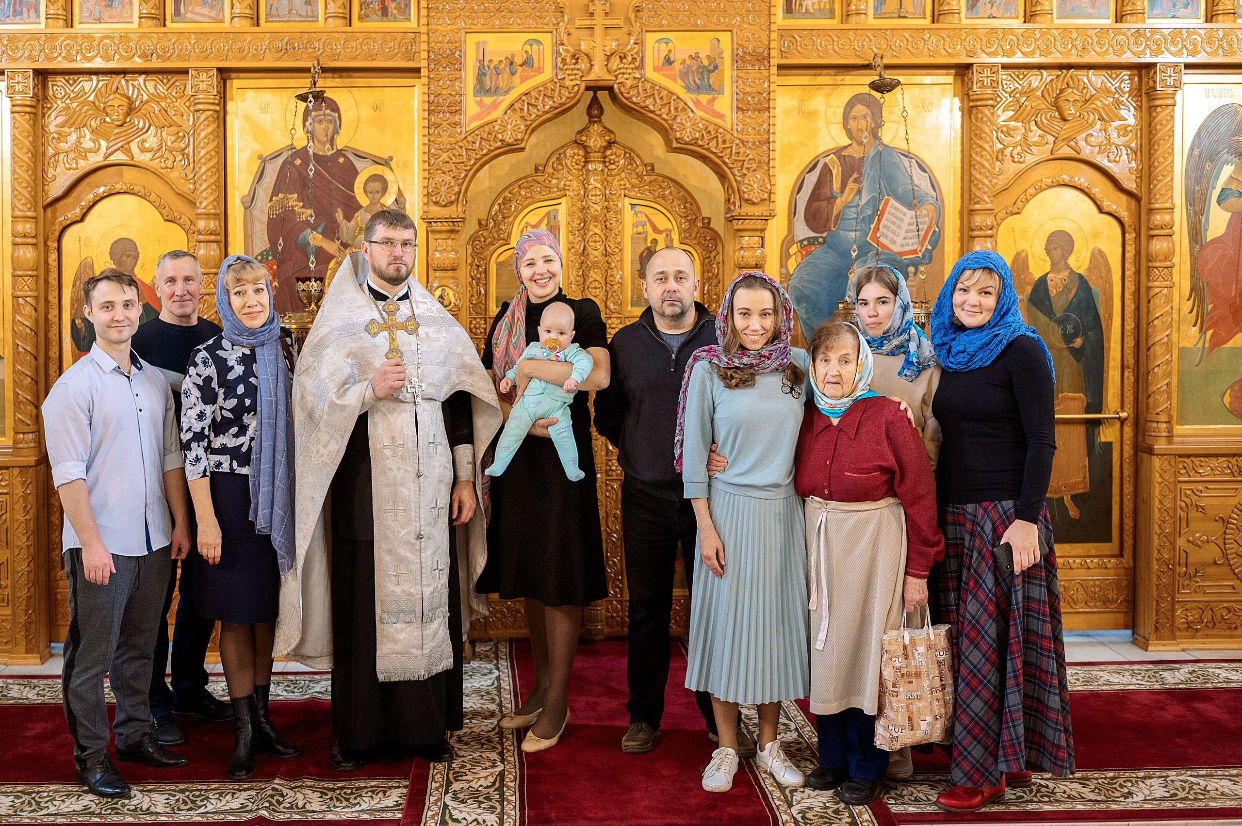 Крещение Ульяны. Семейный, свадебный, школьный фотограф в Железногорске Целуев Андрей