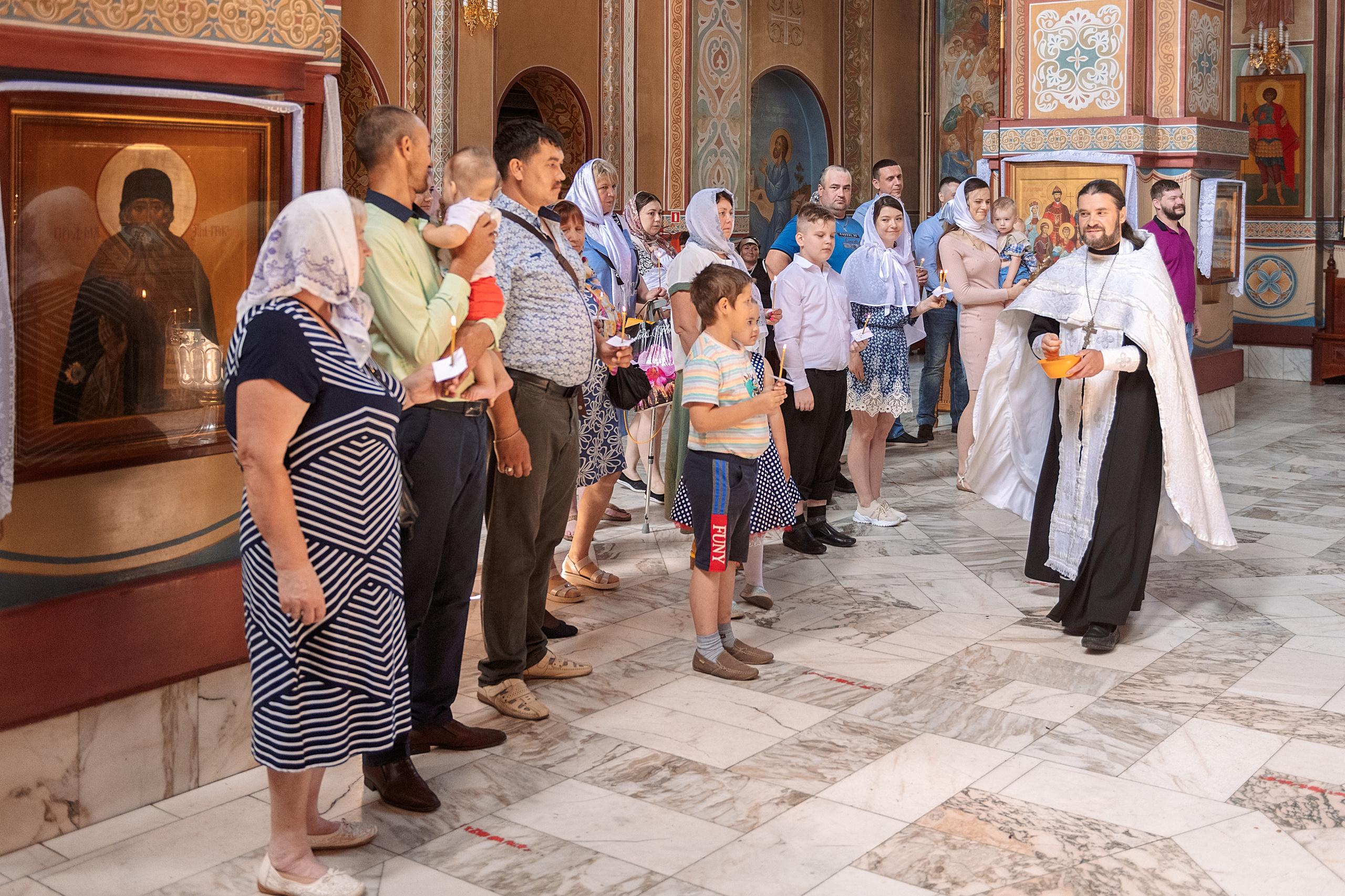 Крещение Артема. Семейный, свадебный, школьный фотограф в Железногорске Целуев Андрей