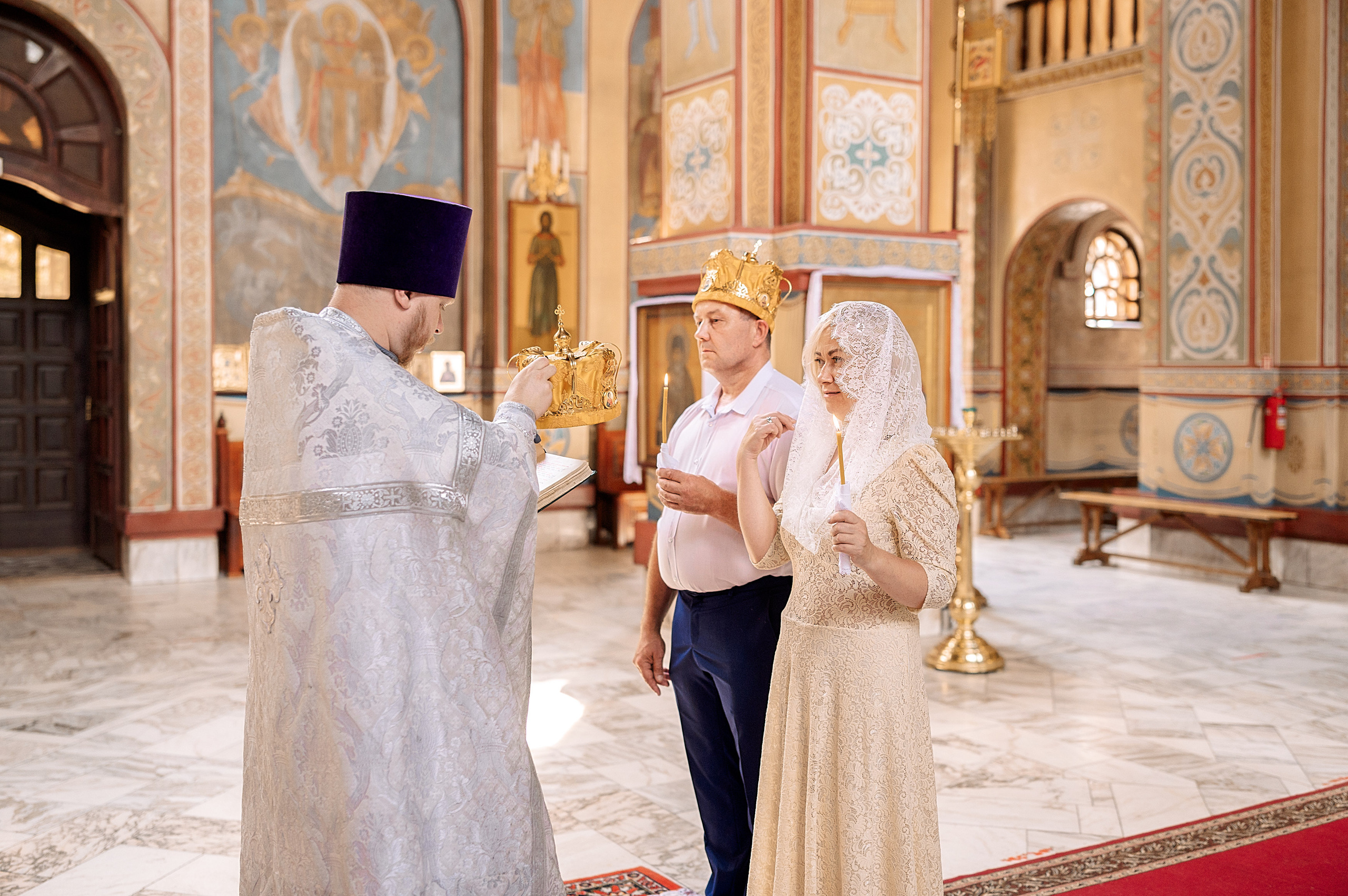 Венчание Вячеслав и Ирина. Семейный, свадебный, школьный фотограф в Железногорске Целуев Андрей