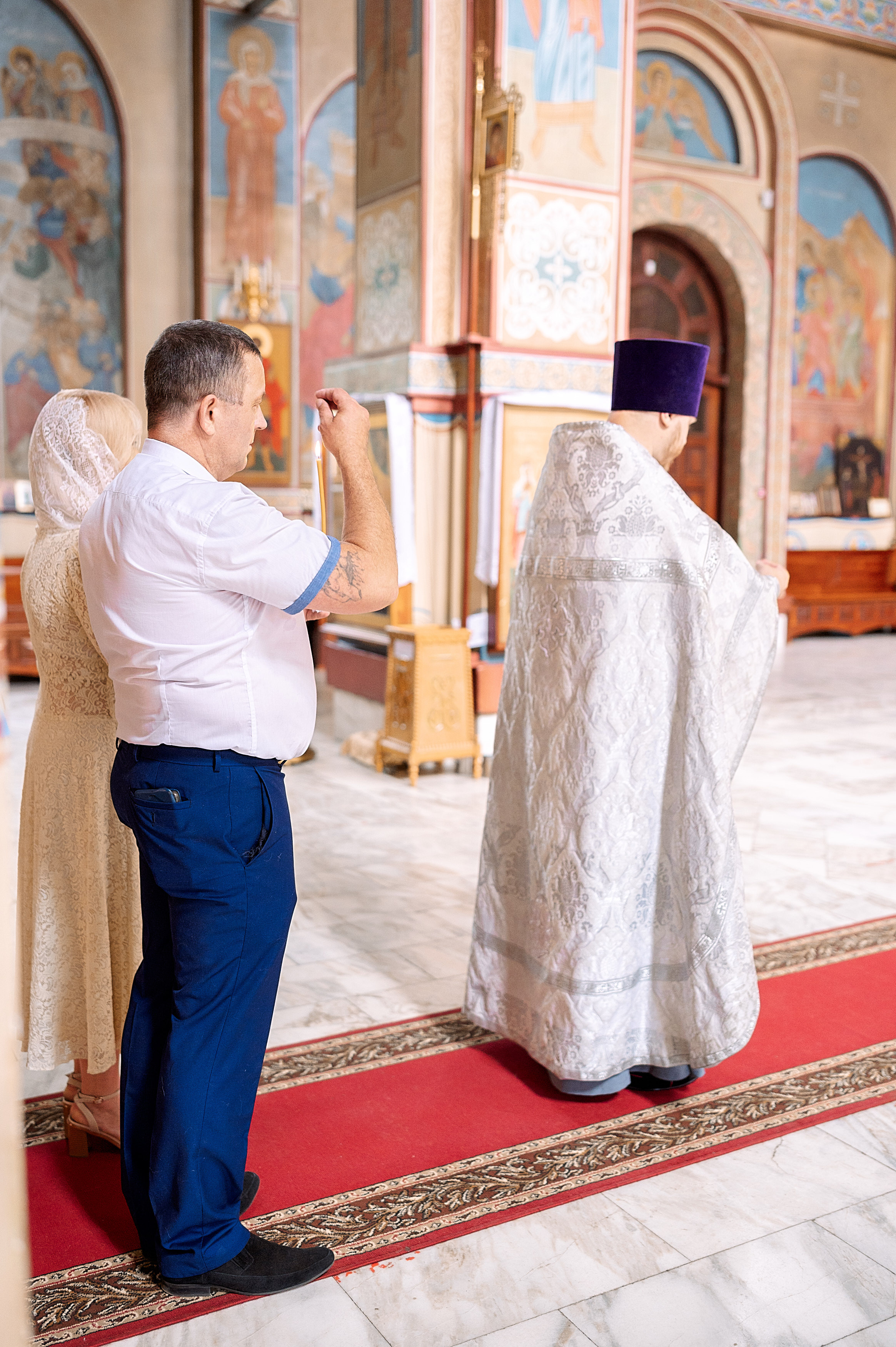 Венчание Вячеслав и Ирина. Семейный, свадебный, школьный фотограф в Железногорске Целуев Андрей