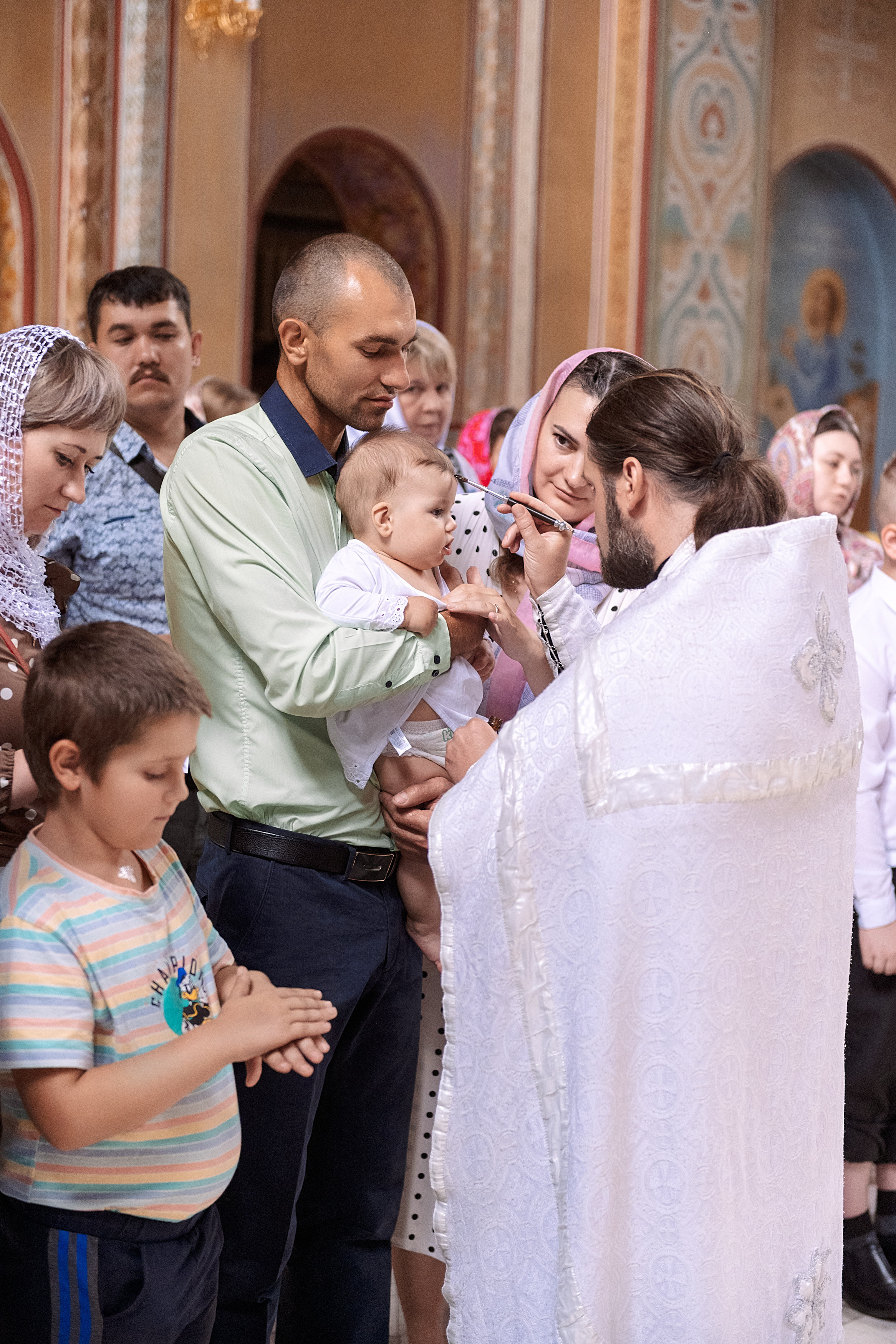 Крещение Артема. Семейный, свадебный, школьный фотограф в Железногорске Целуев Андрей