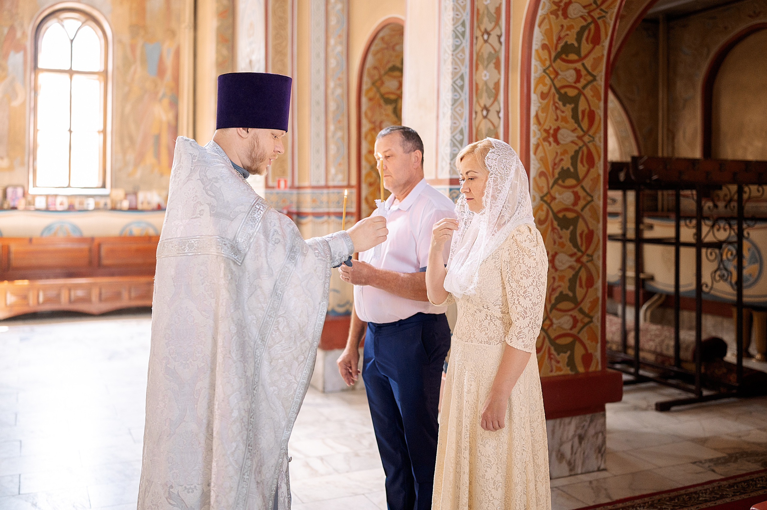 Венчание Вячеслав и Ирина. Семейный, свадебный, школьный фотограф в Железногорске Целуев Андрей
